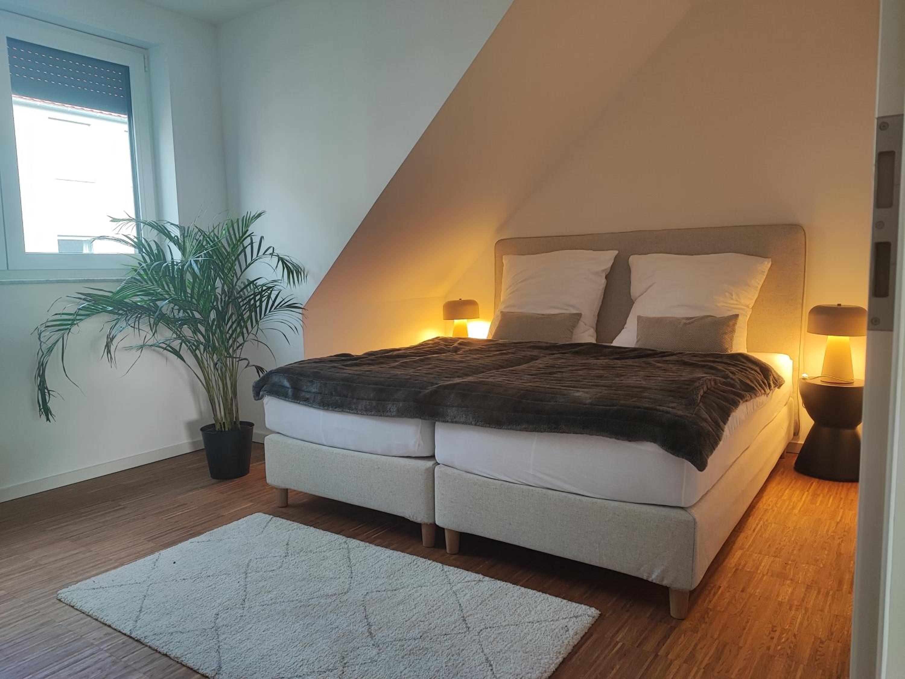 neues modernes Dachgeschossloft nähe Zentrum Uni Messe