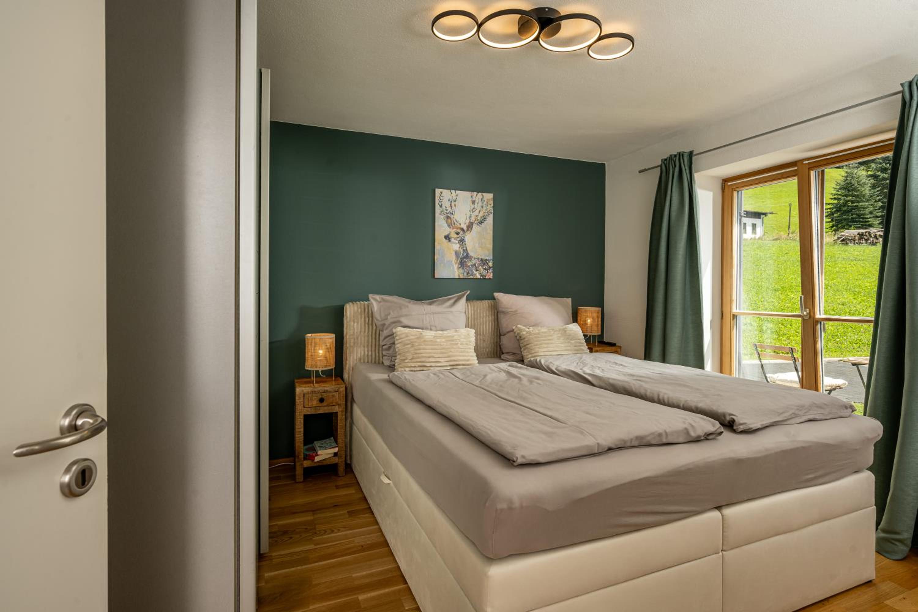 Ferienwohnung Marianne Bergpanorama für Paare 60qm