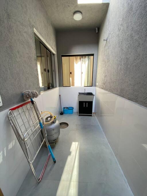 Casa confortável perto da praia