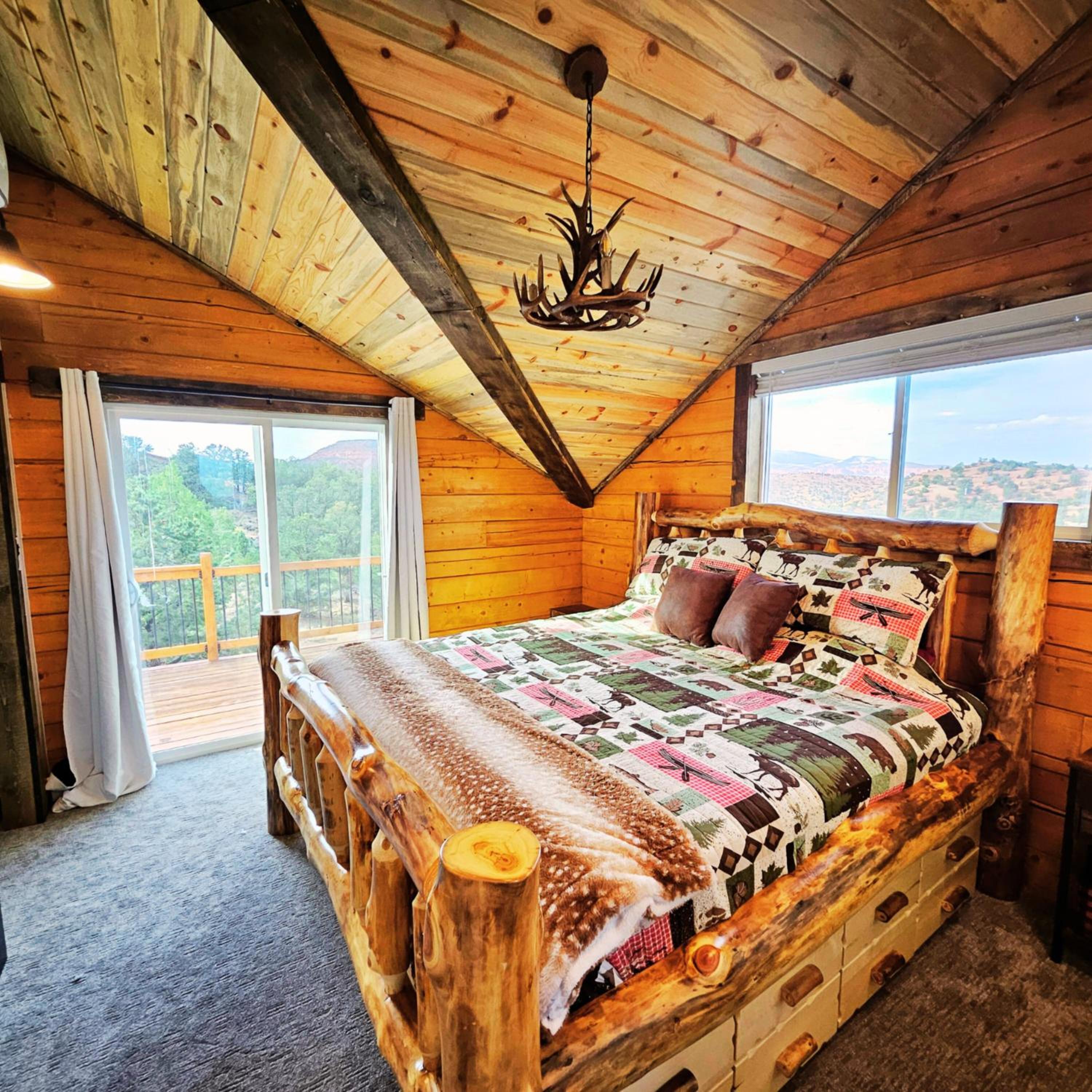 Fish Creek Cabin view 2