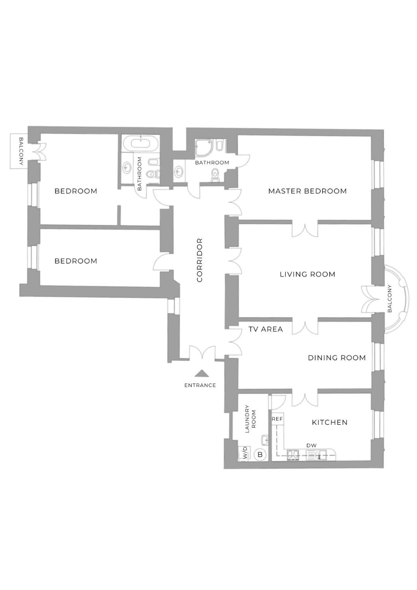 Luxury Apartment Palais Des Arts Prague
