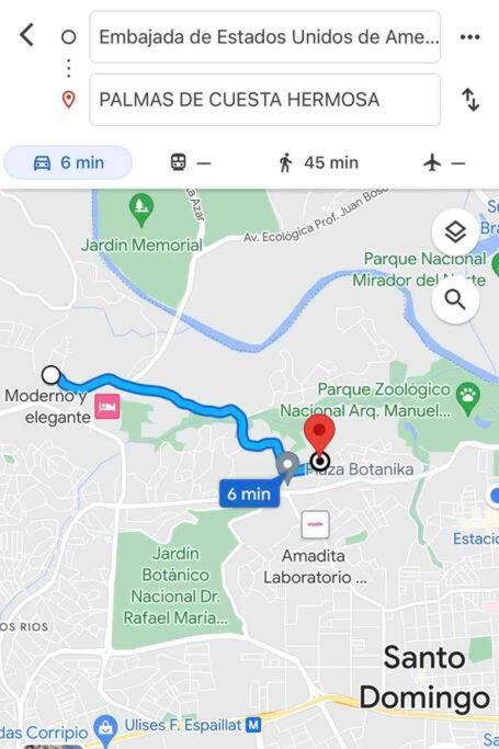 Acogedora partamento cerca de la embajada