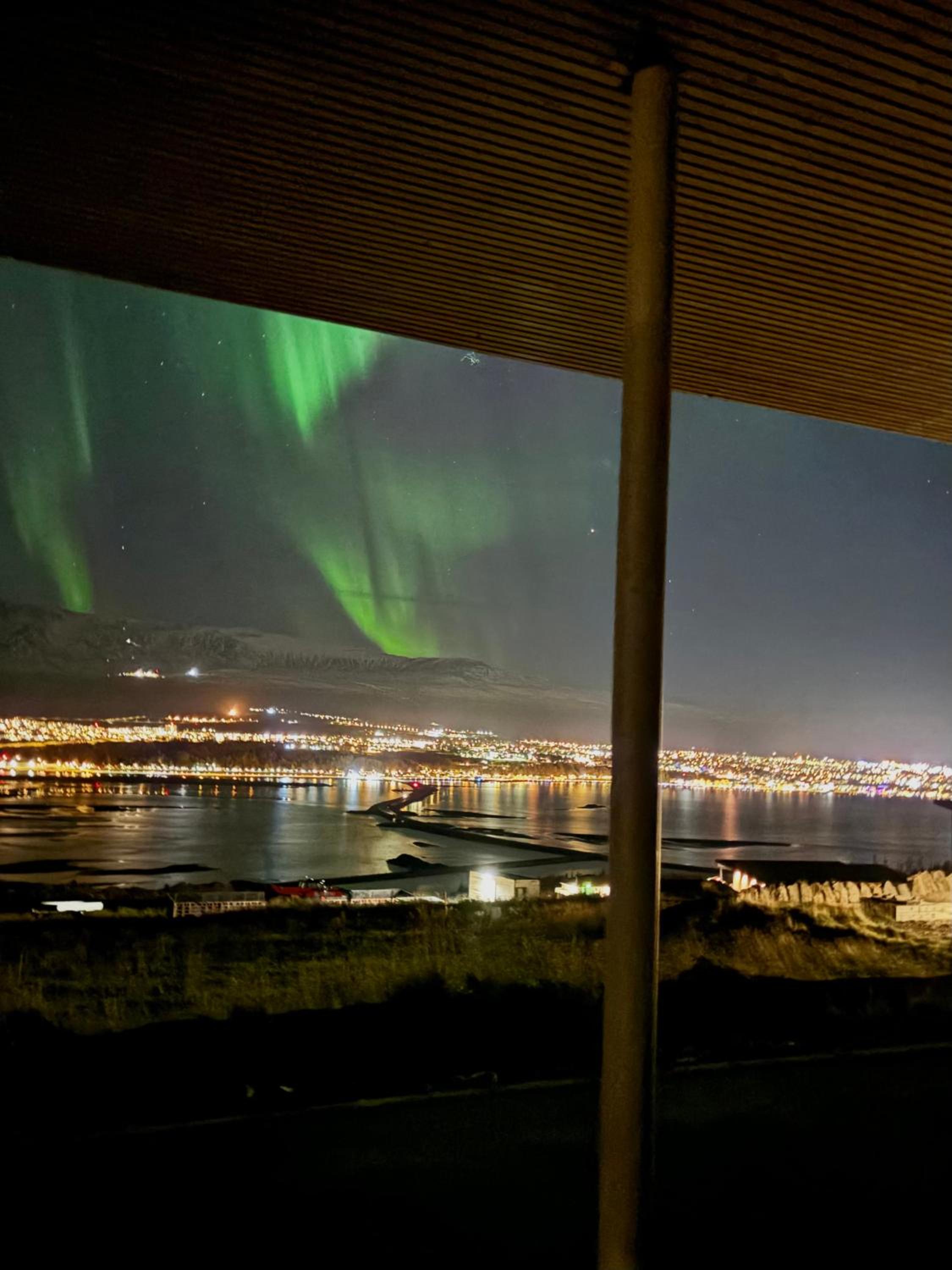 Modern villa in Akureyri with hot tub view 3