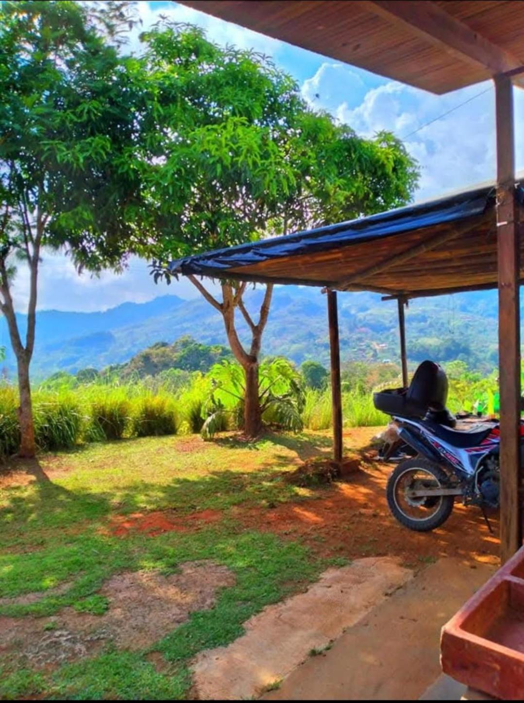 Cabaña vista hermosa