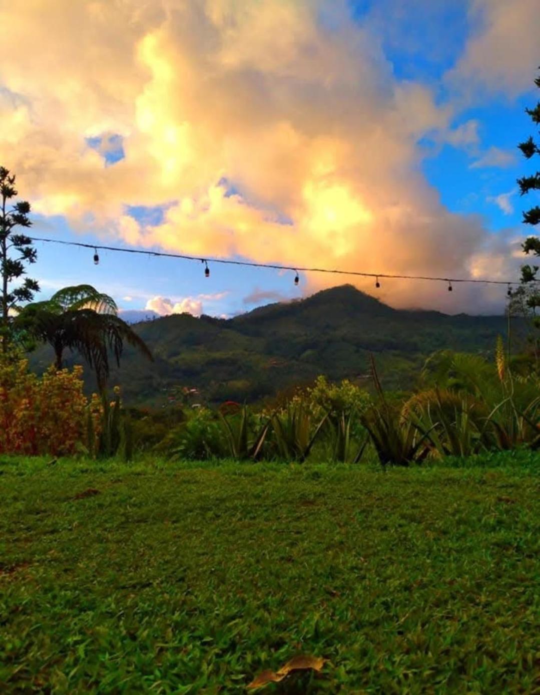 Cabaña vista hermosa