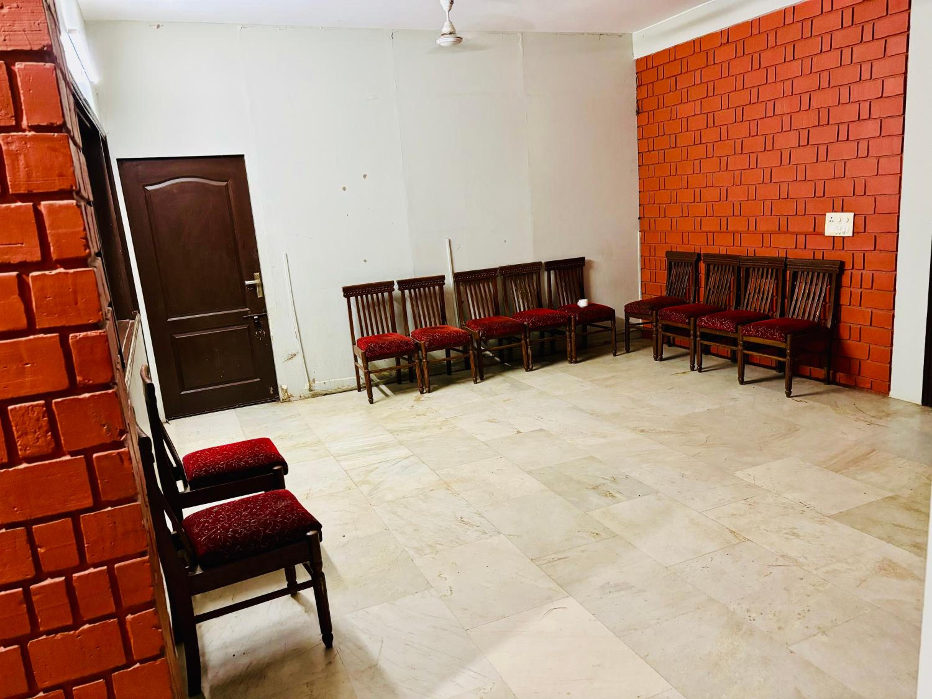 Aravali red velvet resort view 4