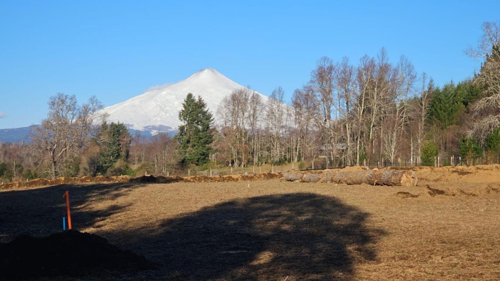 Hermosa vista al Volcán Villarrica