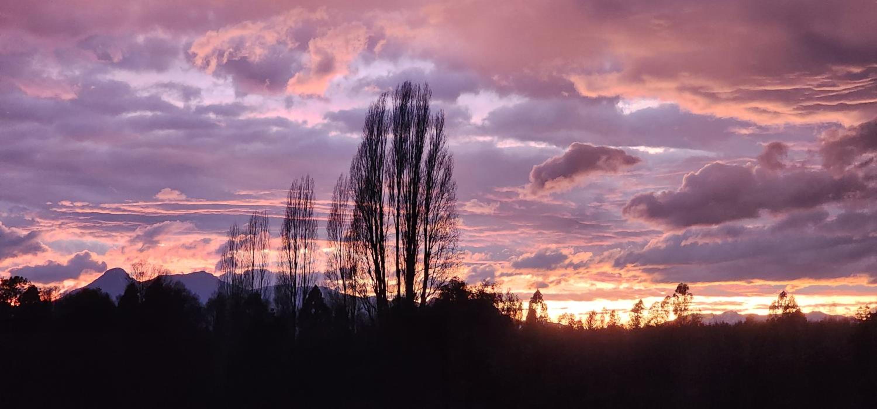 Hermosa vista al Volcán Villarrica