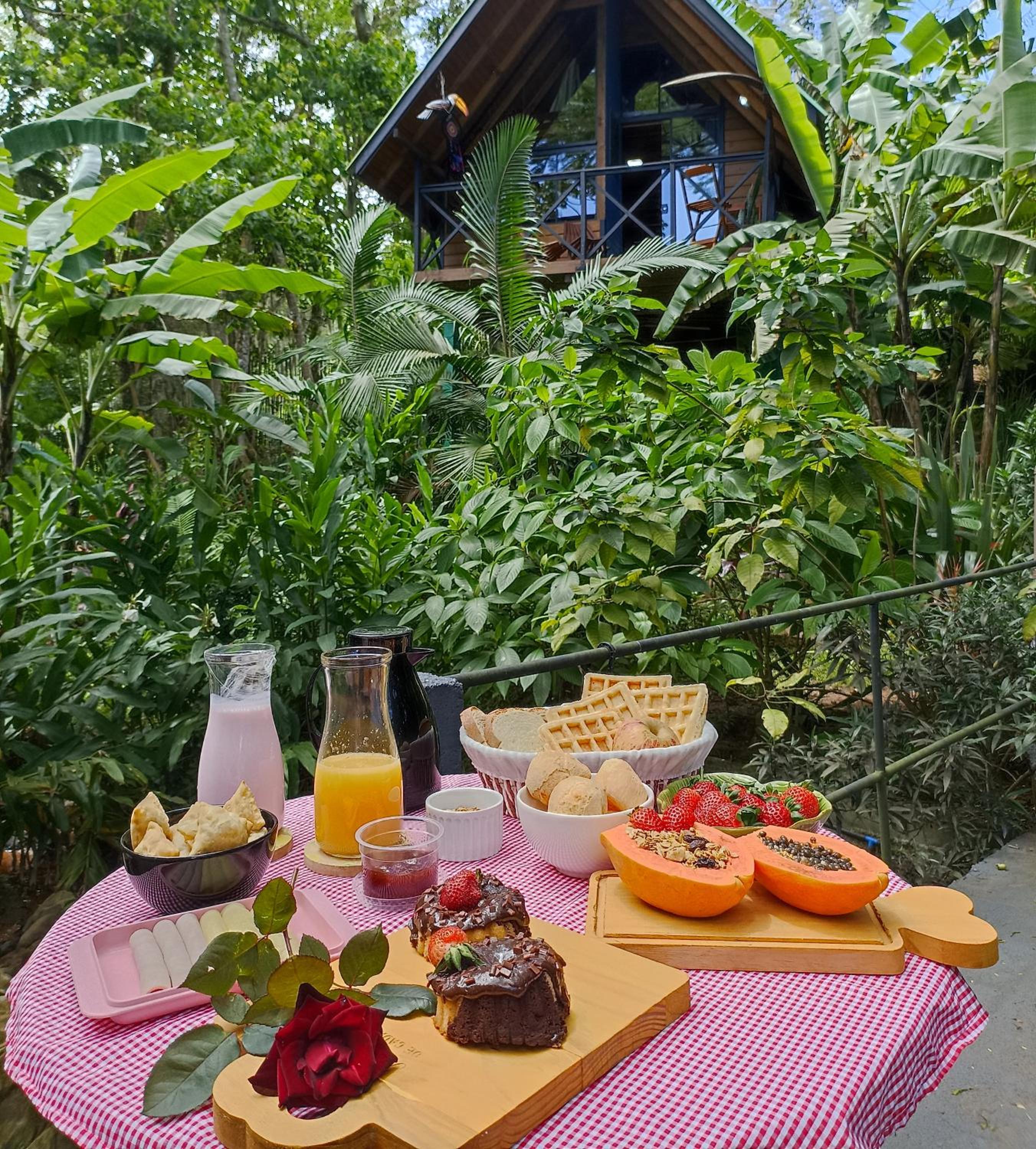 Cabana com Cachoeira Privativa