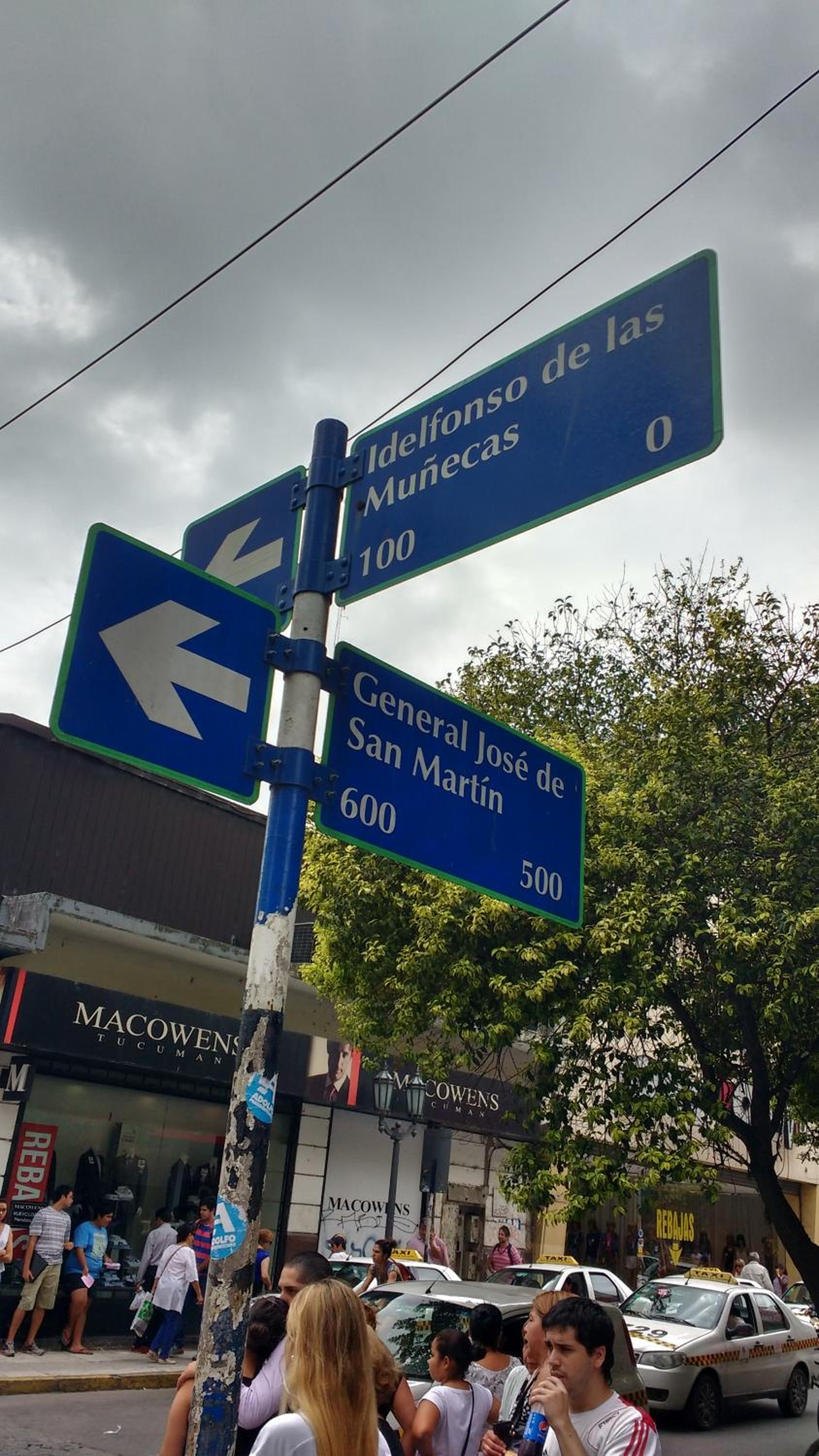Peatonal Muñecas
