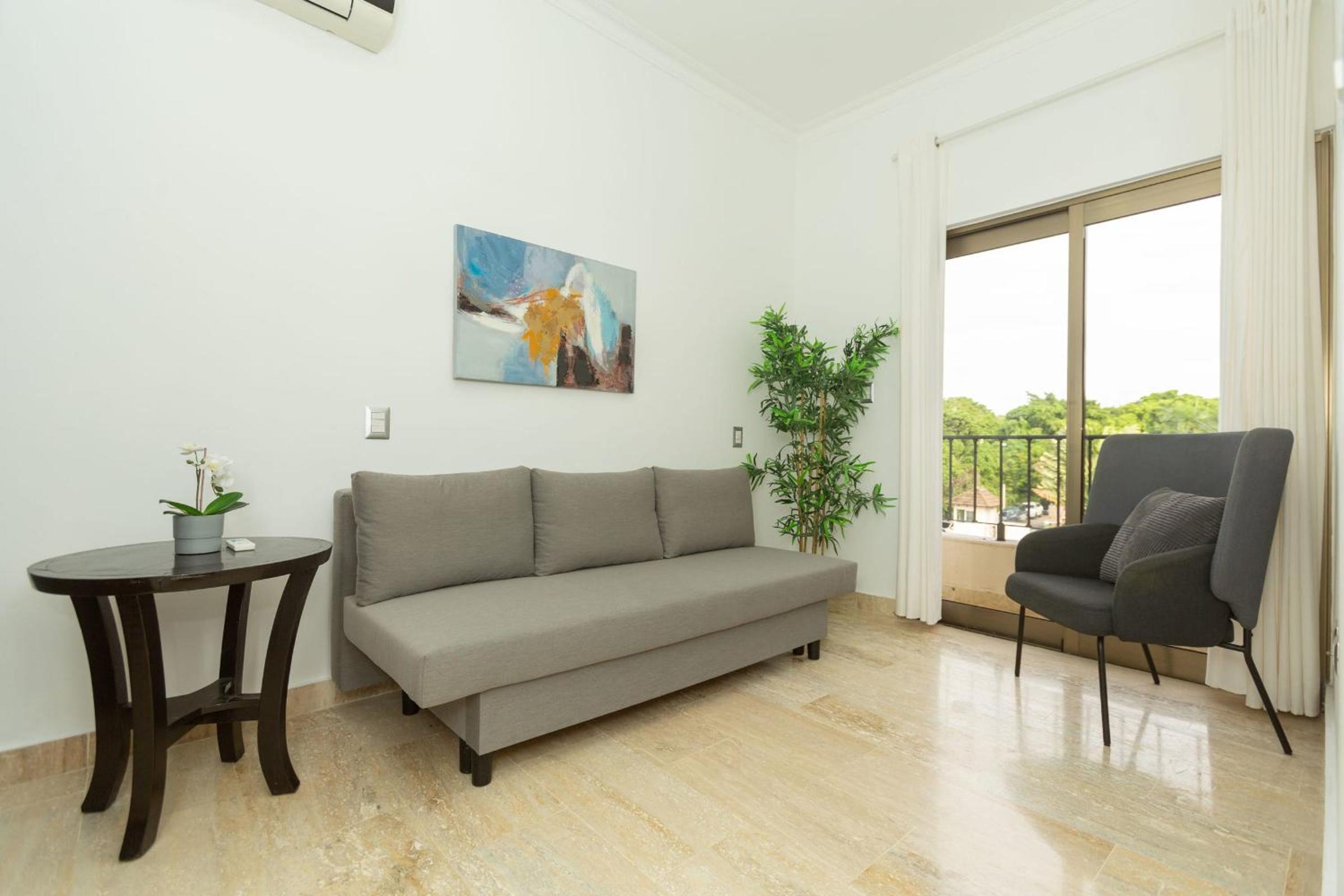 Charming Beachfront Apartment with Terrace