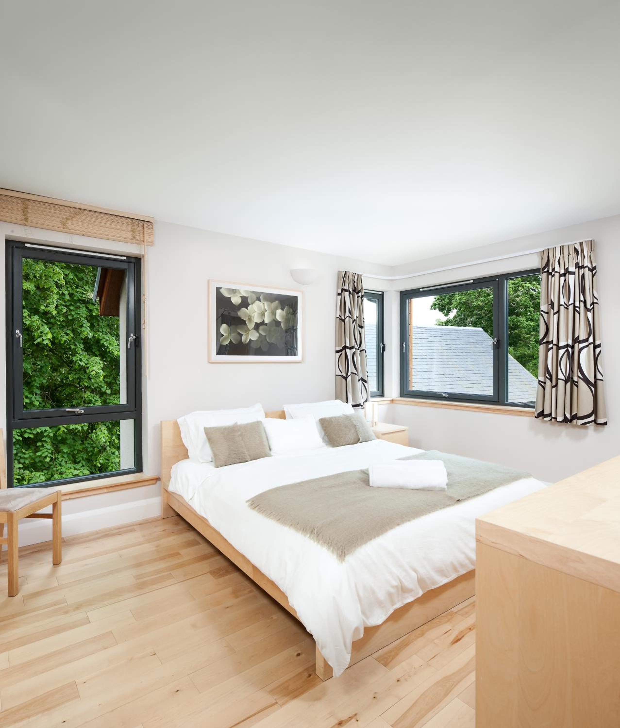 Bright, contemporary house & large private garden view 5