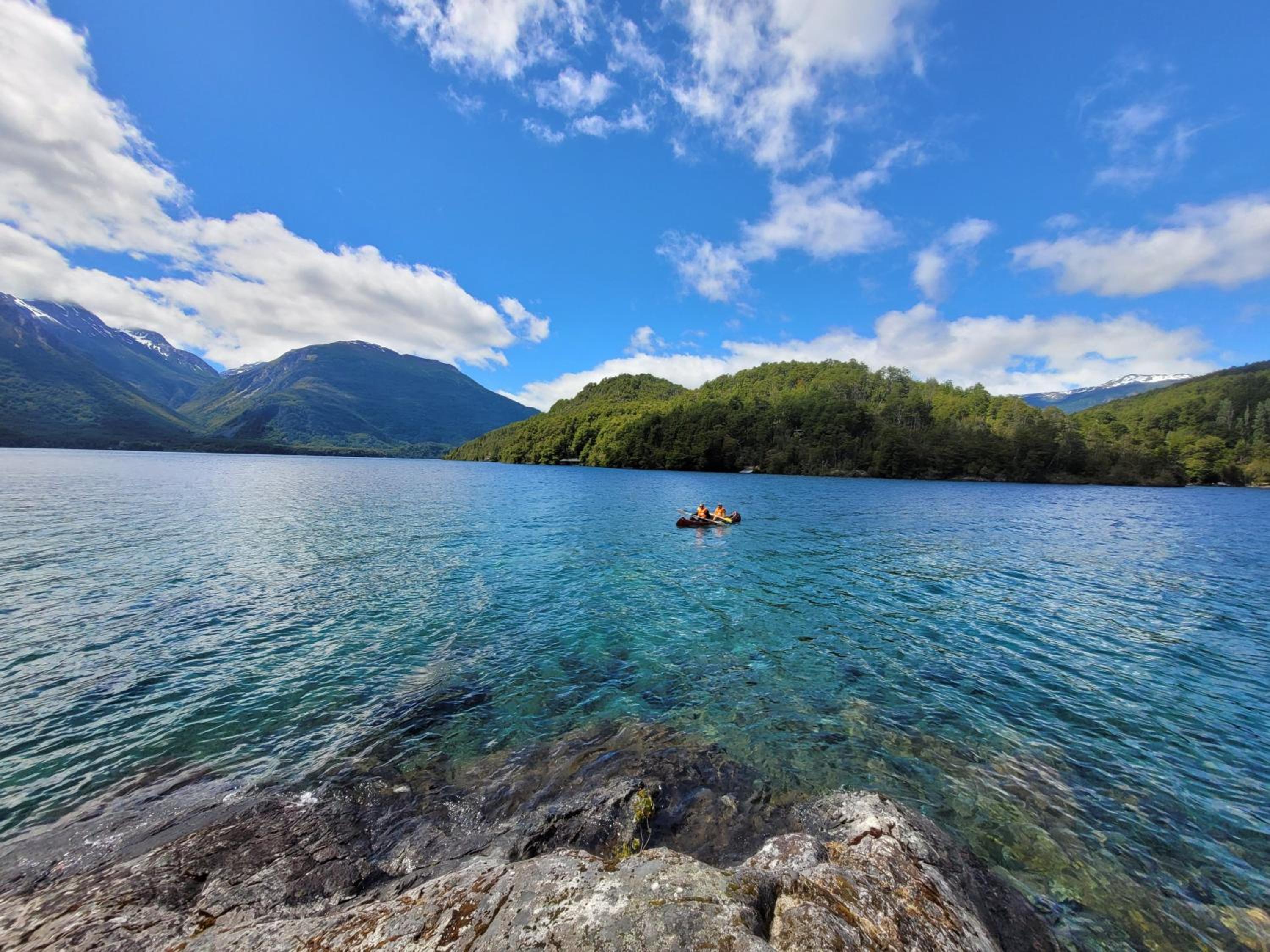 Cabaña, Isla privada Las Bandurrias Lago las Rocas