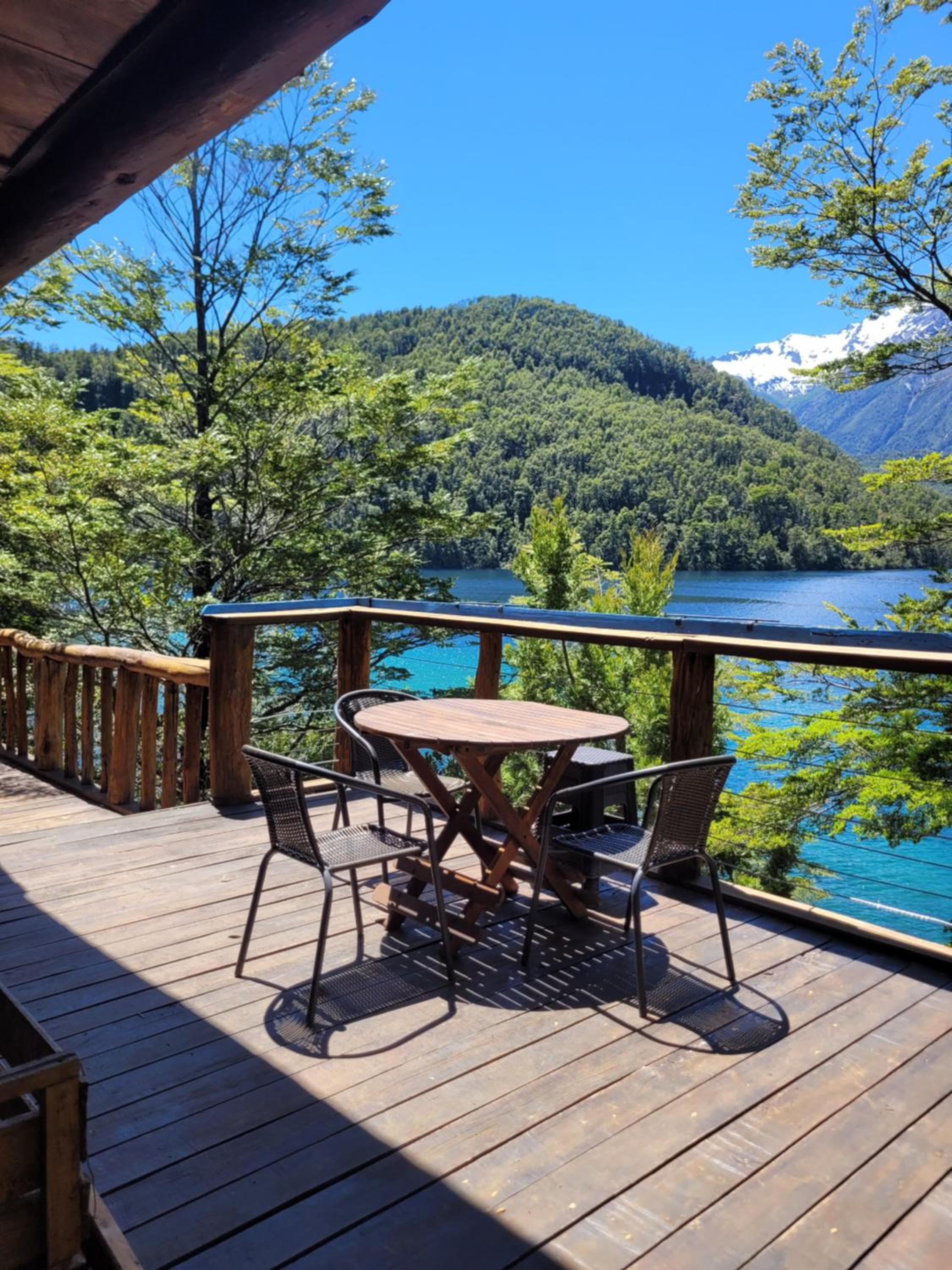 Cabaña, Isla privada Las Bandurrias Lago las Rocas
