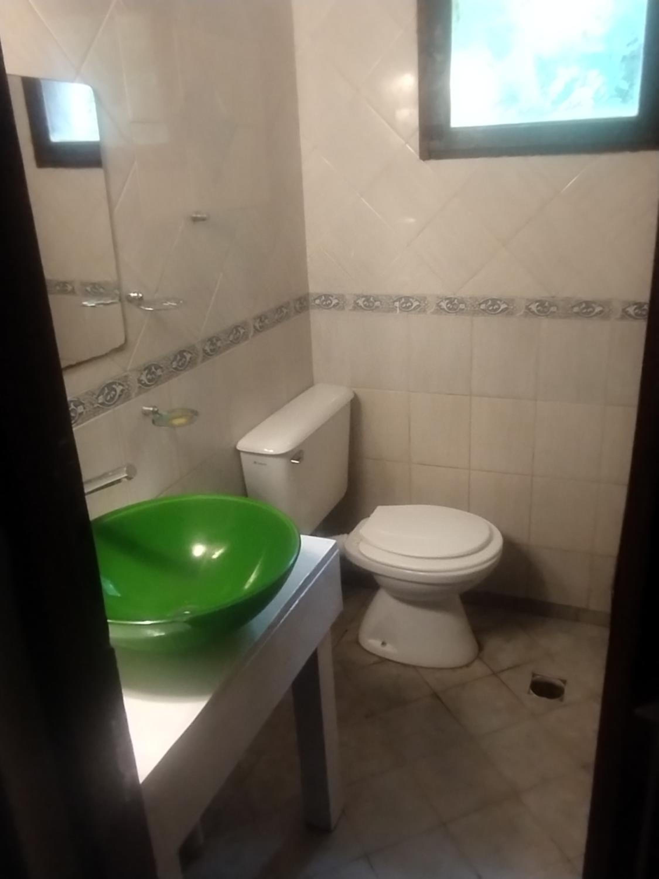 cabaña mar azul
