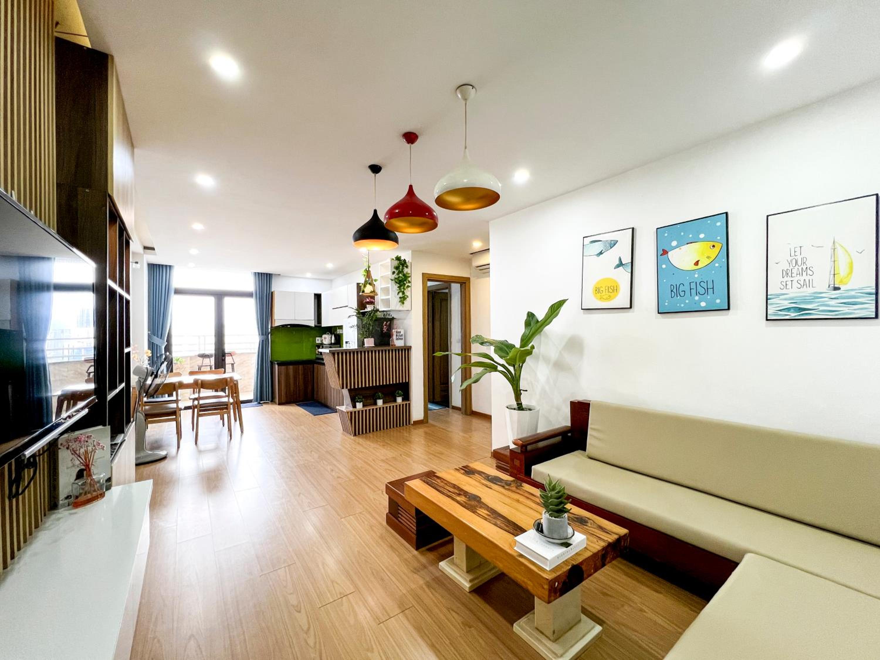 Sóng Homestay - 2BR apartment by Mỹ Khê Beach