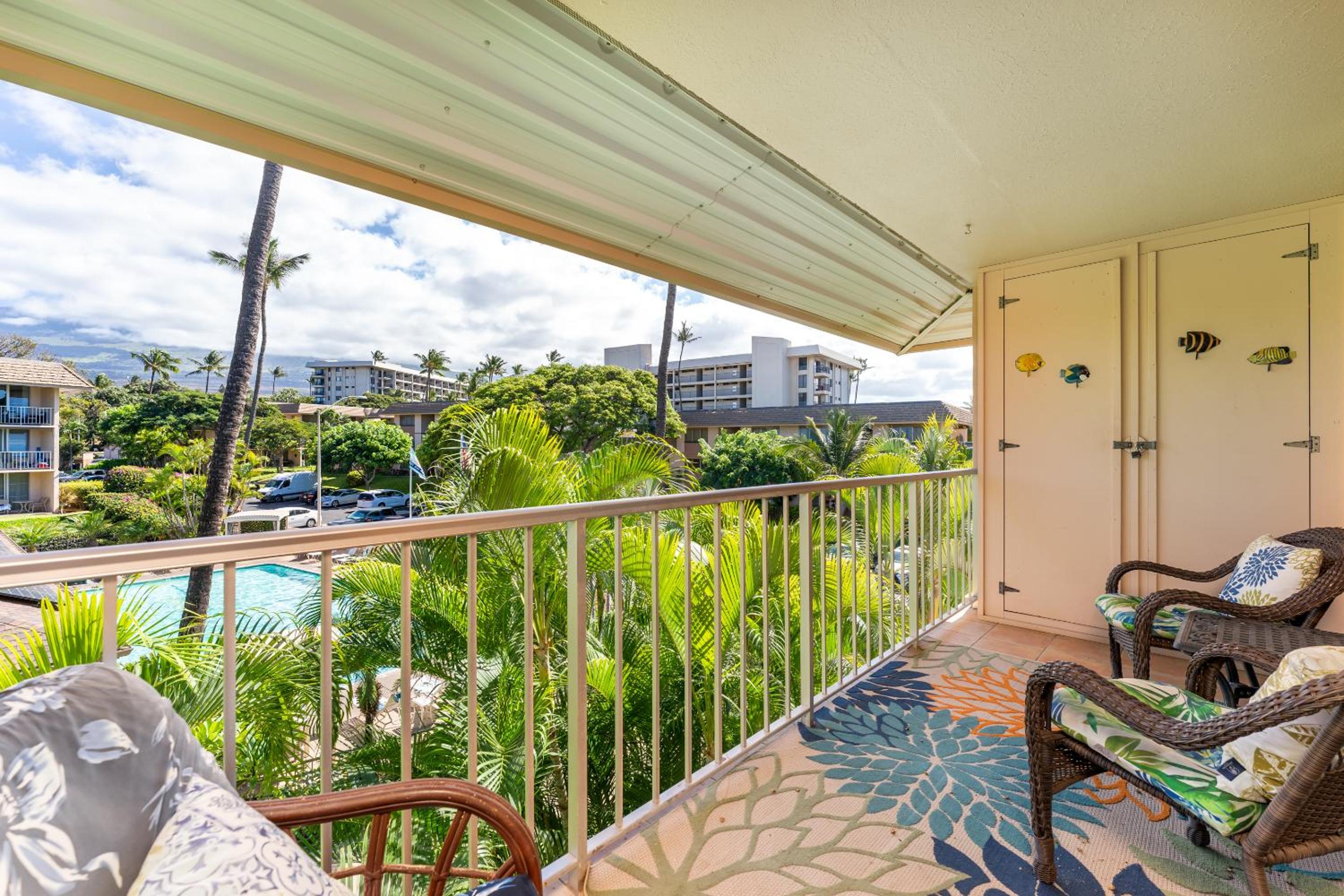 Ocean View, Great Location, Across from Kamaole Beach 2 LSV13 view 5