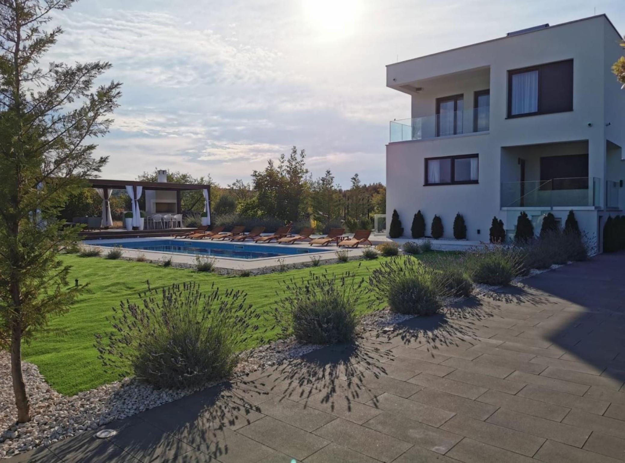Modern Villa with Private Heated Pool and Lounge Area for a Relaxing Stay view 3