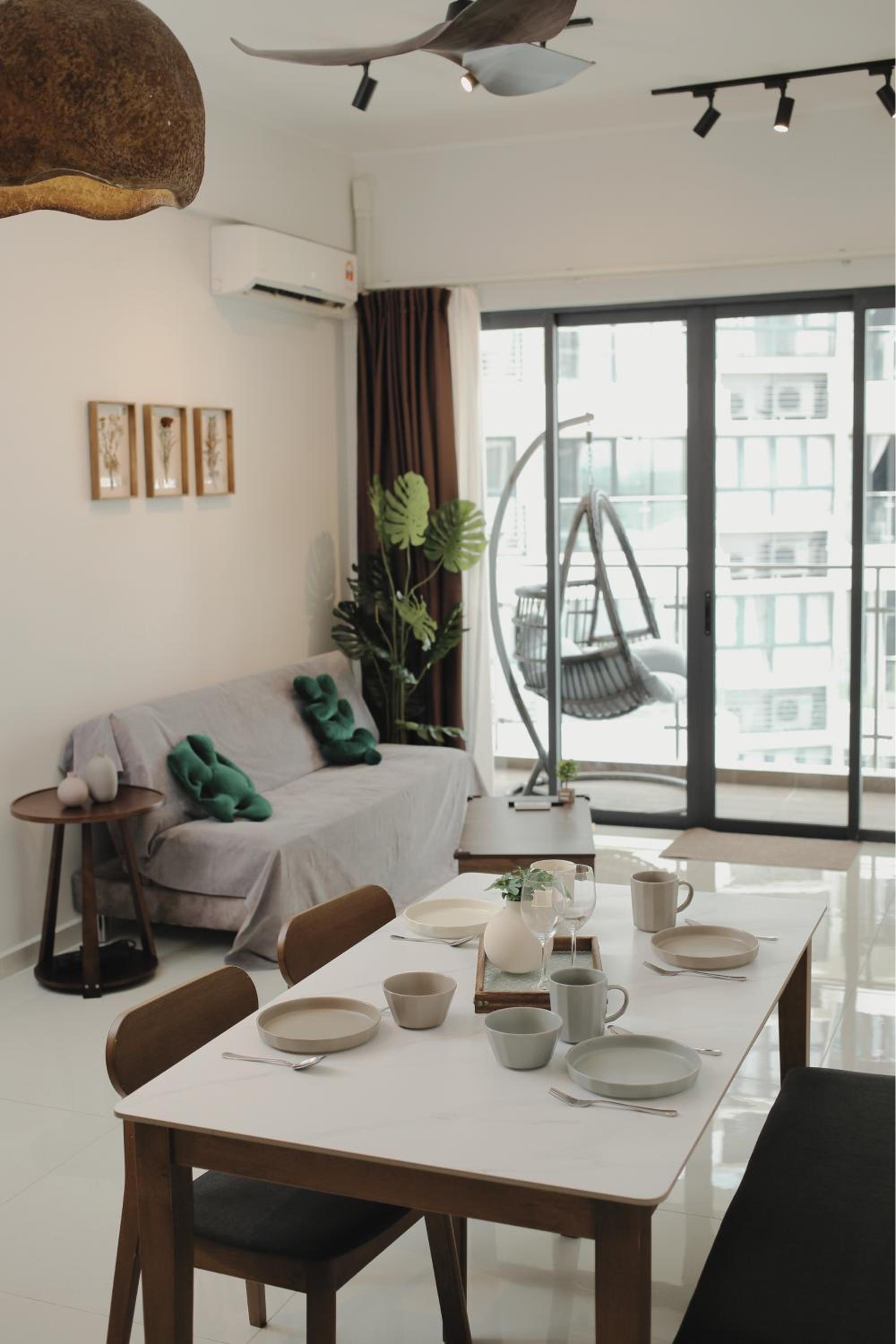 Danga Bay - 2BR Timber Lounge - Dryer