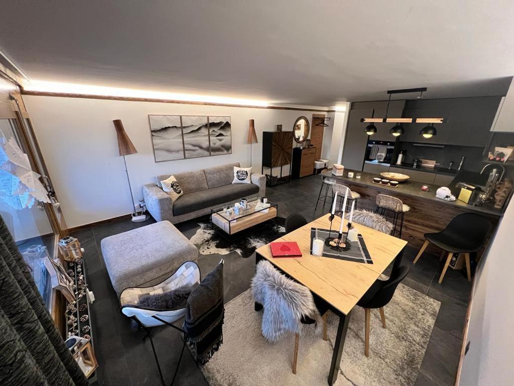 Résidence Robin des Bois, Crans-Montana, luxueux appartement avec vue imprenable