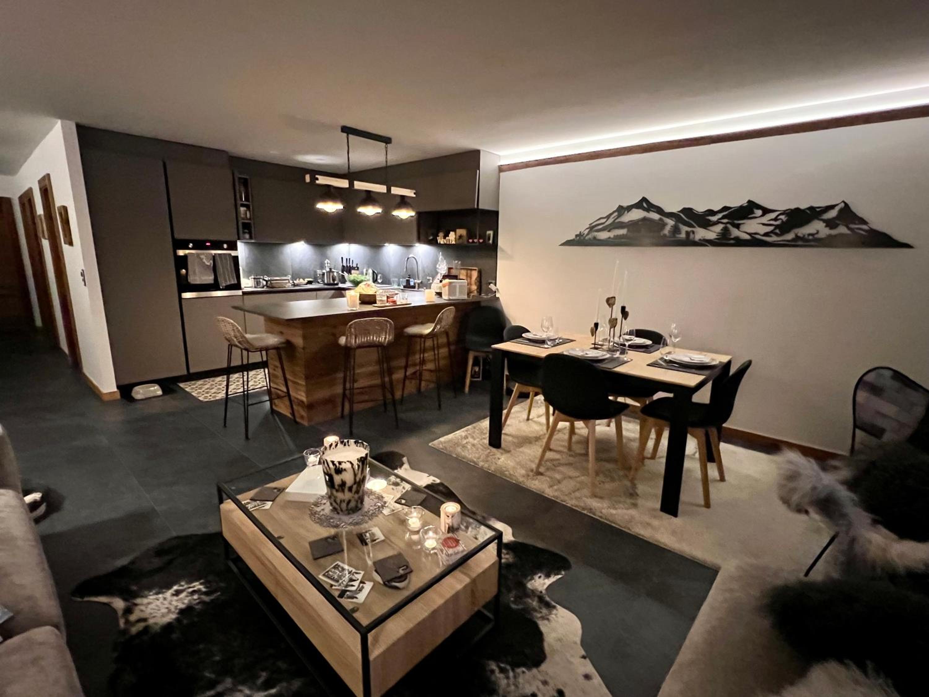 Résidence Robin des Bois, Crans-Montana, luxueux appartement avec vue imprenable
