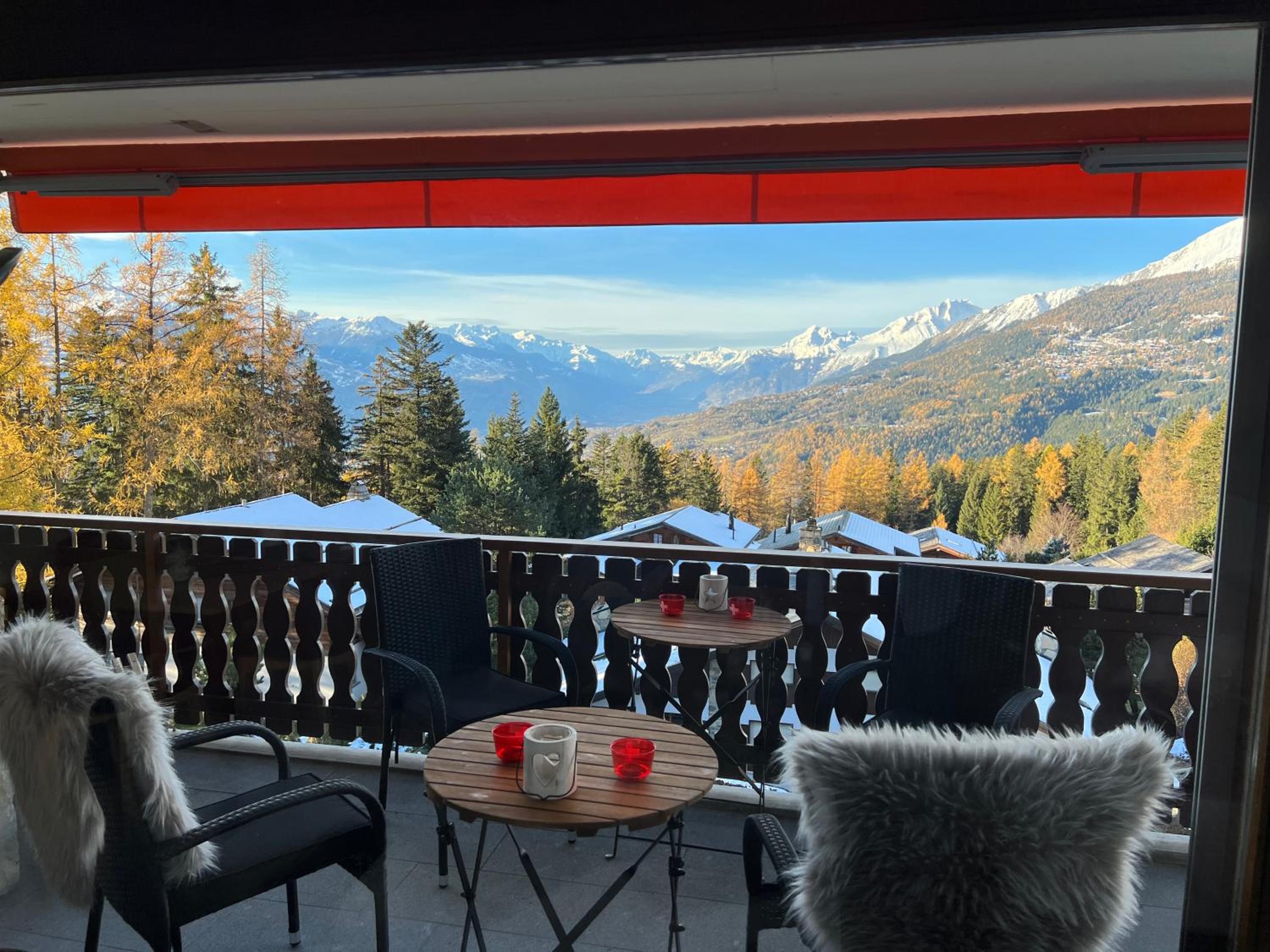 Résidence Robin des Bois, Crans-Montana, luxueux appartement avec vue imprenable