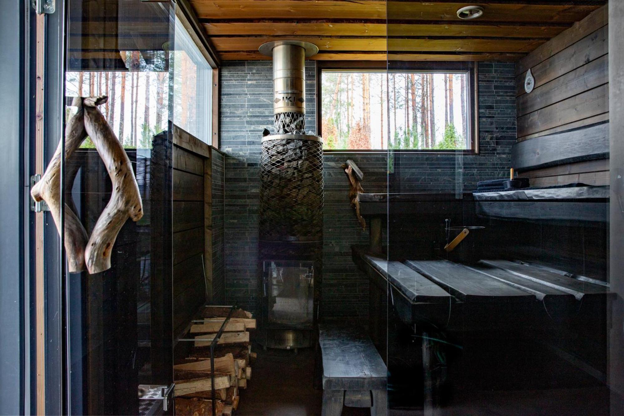 Luxury guesthouse, beachfront sauna