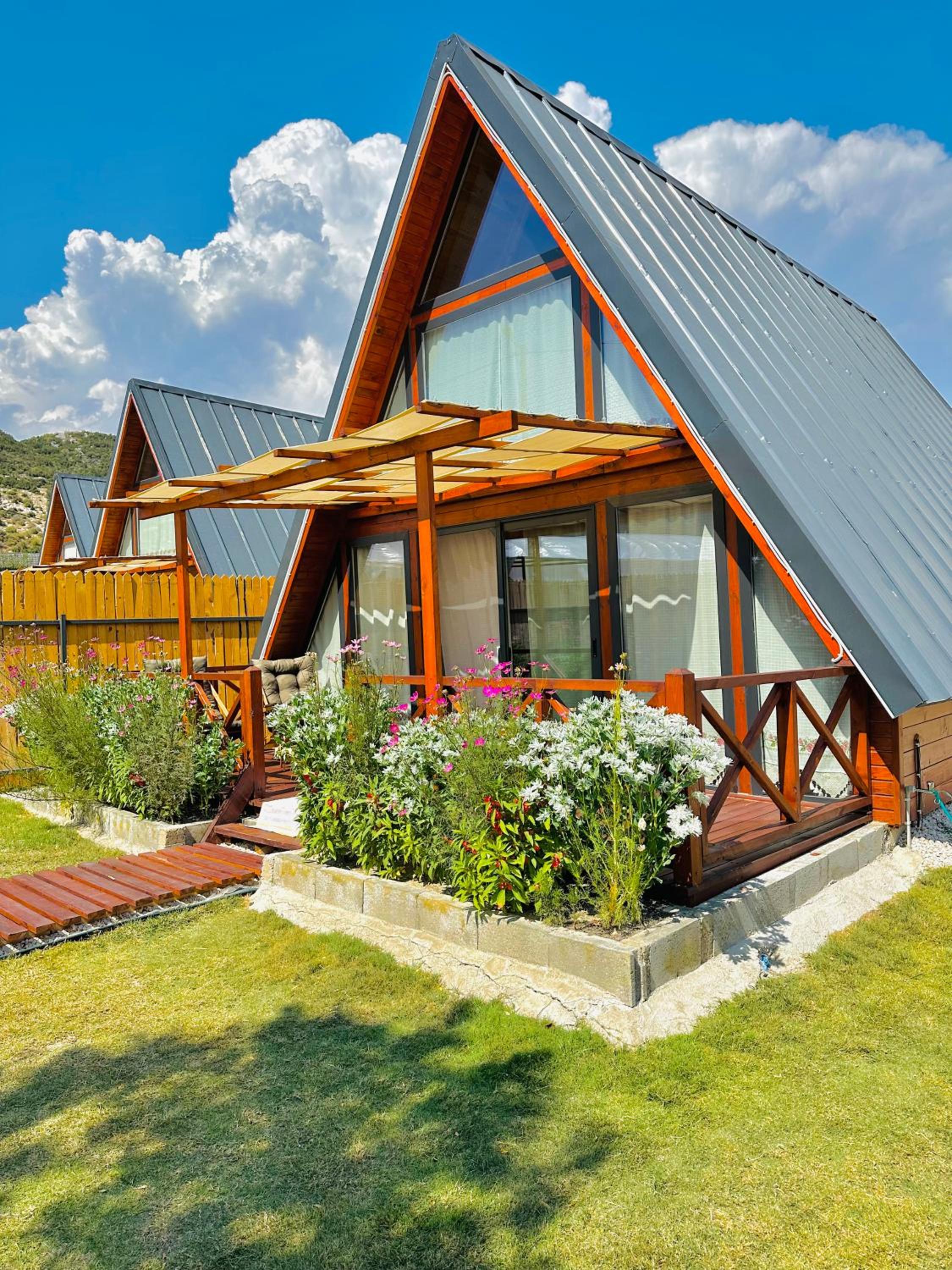 Kalkan'da Doğal Ahşap Ev, 2 Yatak Odası, 1 Banyo, Wi-Fi