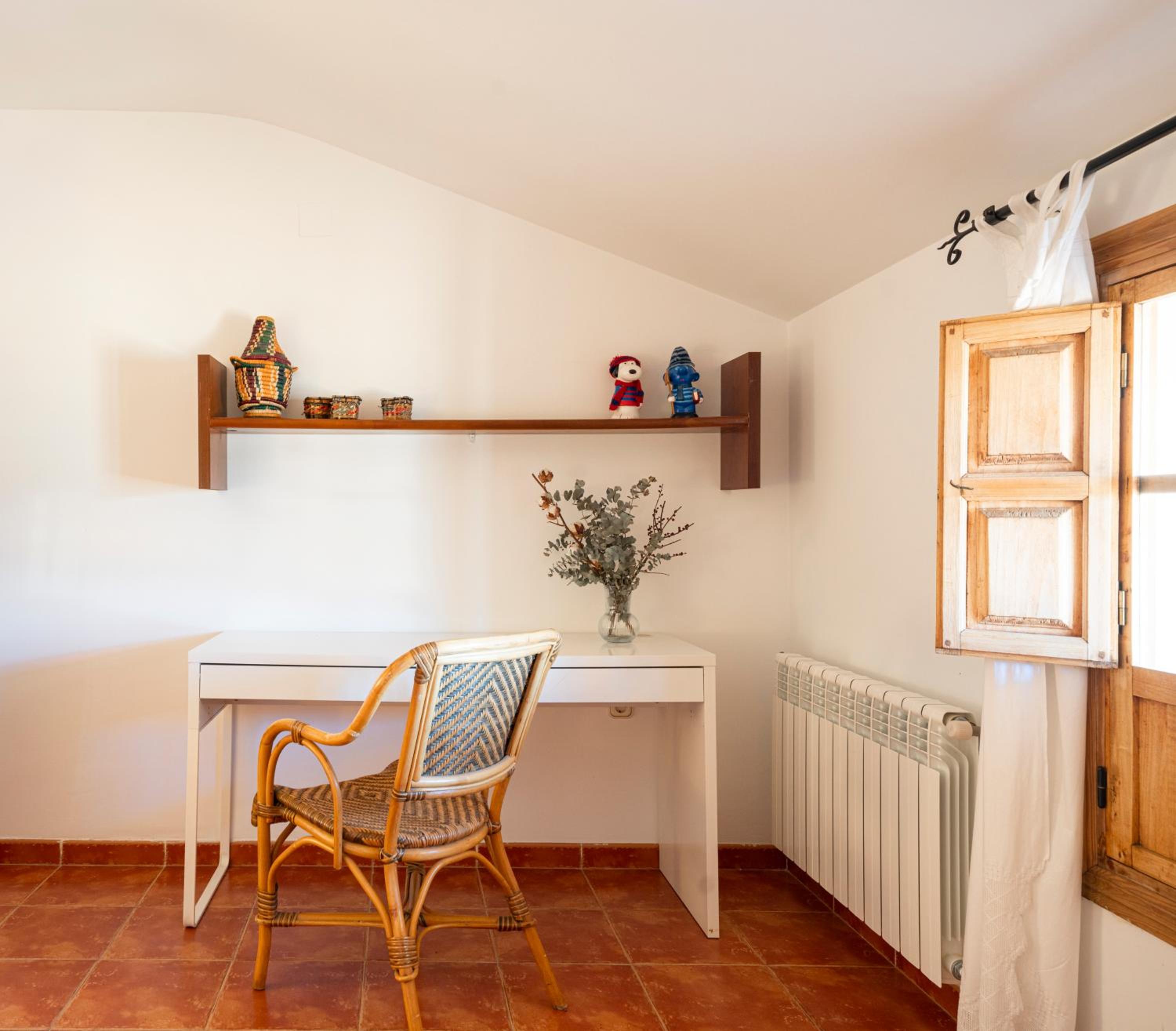 Casa rural Buenos Días con chimenea, calefacción y barbacoa