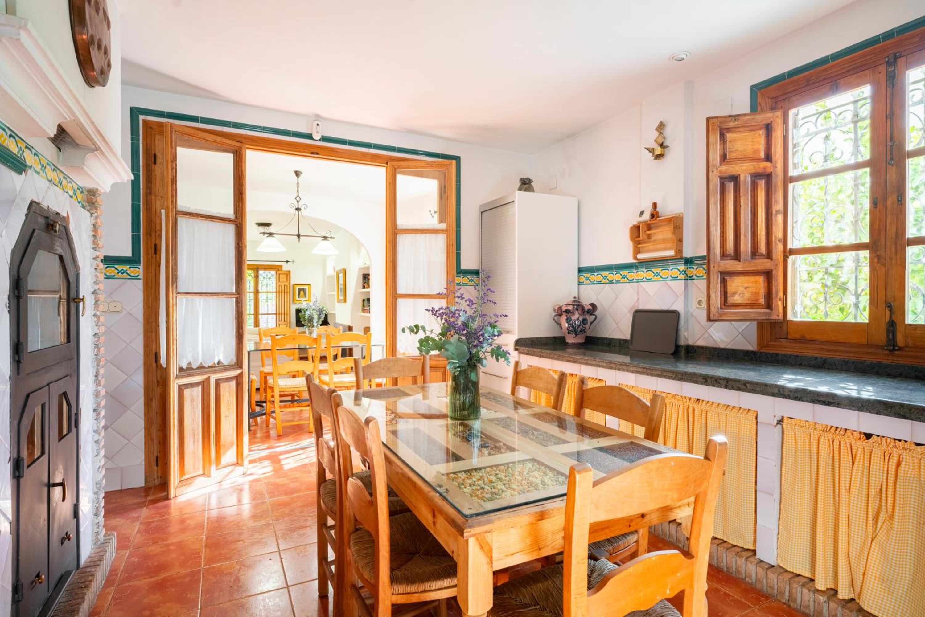 Casa rural Buenos Días con chimenea, calefacción y barbacoa