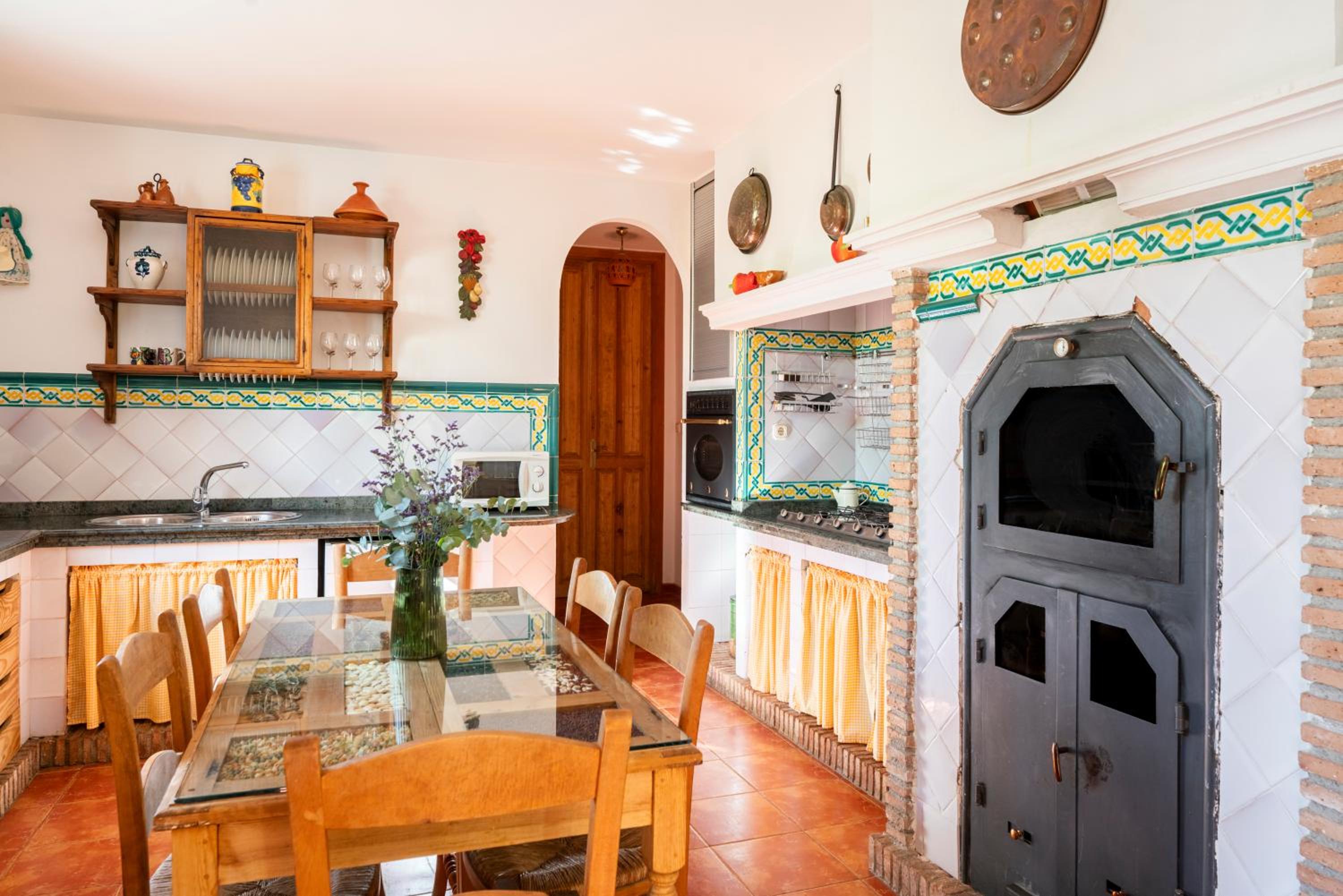 Casa rural Buenos Días con chimenea, calefacción y barbacoa