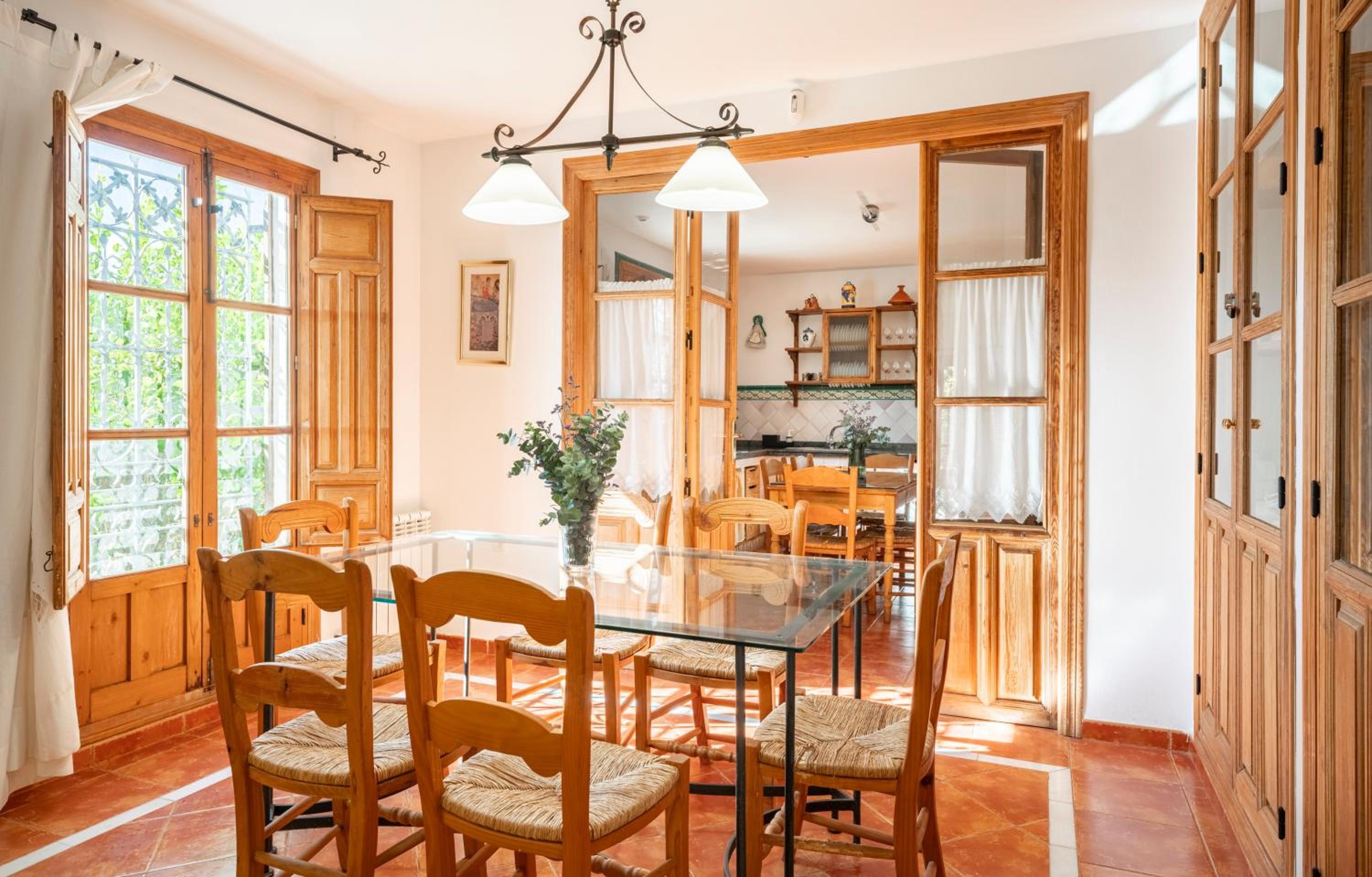 Casa rural Buenos Días con chimenea, calefacción y barbacoa