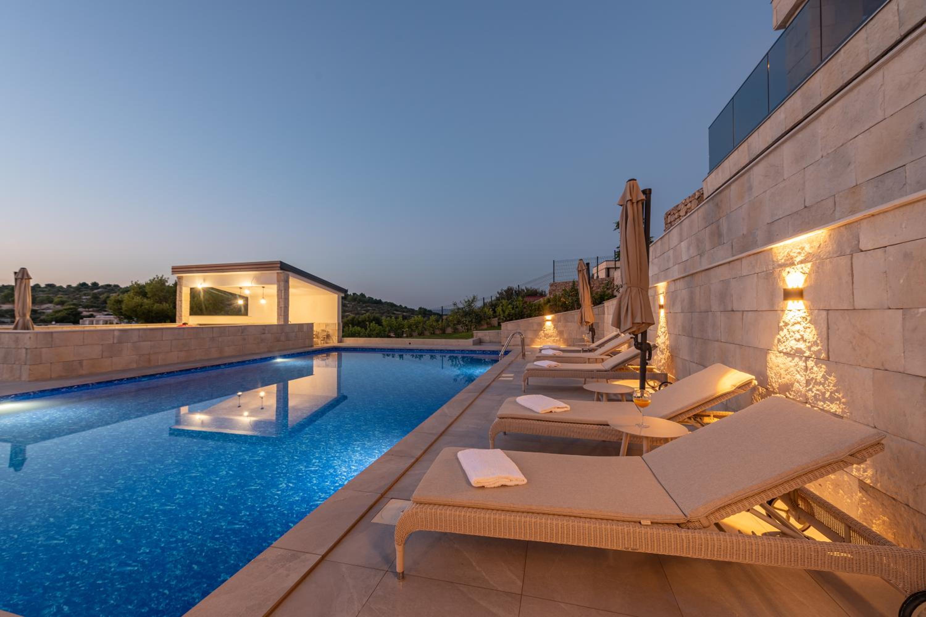 Villa Sunset view 3