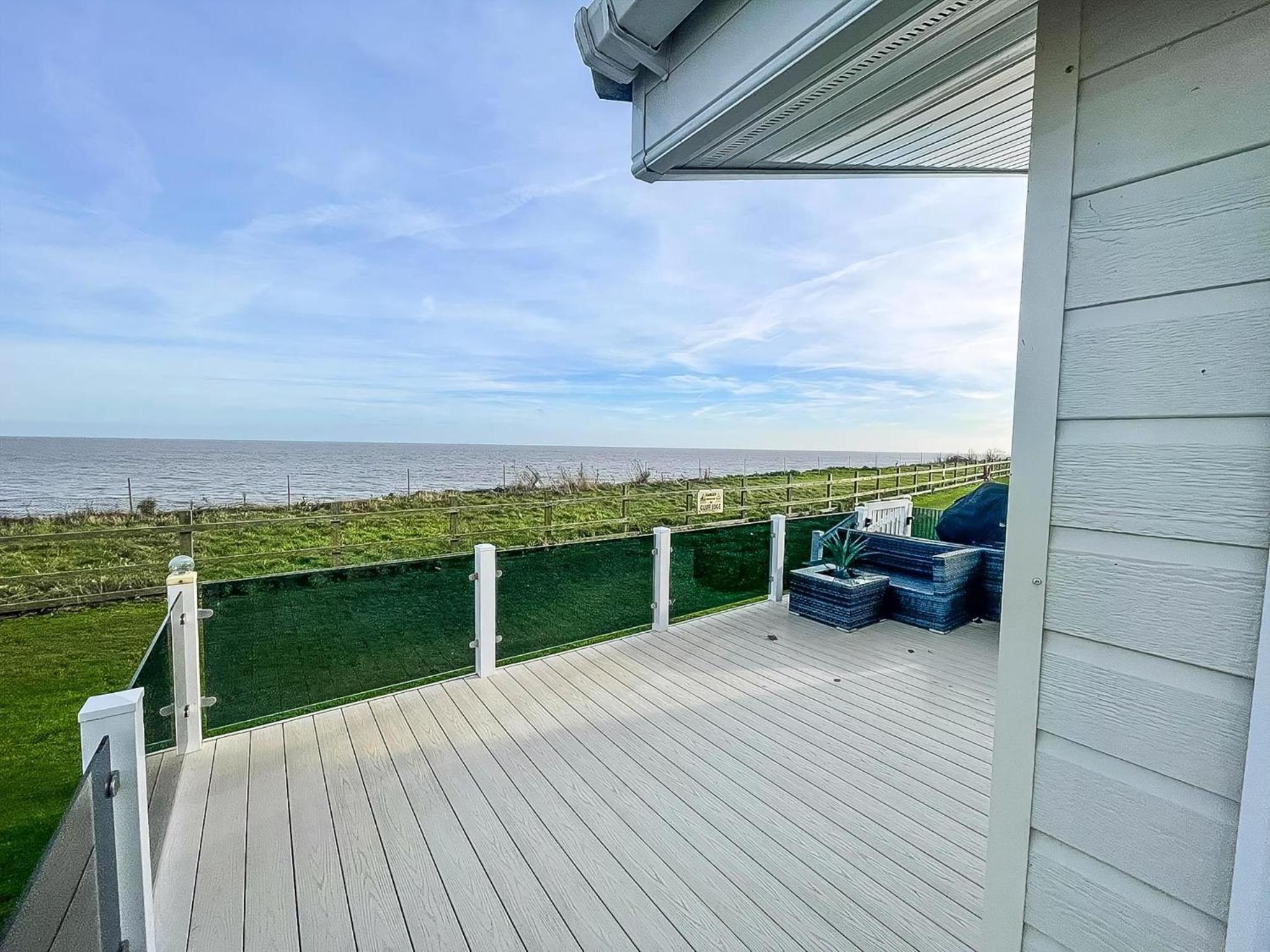 Stunning Lodge With Decking And Wifi At Broadland Sands Park Ref 20281Bs view 2