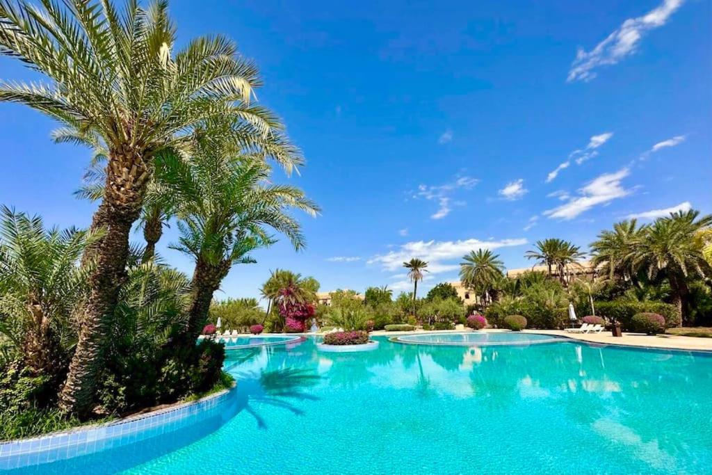 Paradis à marrakech Grande Piscine