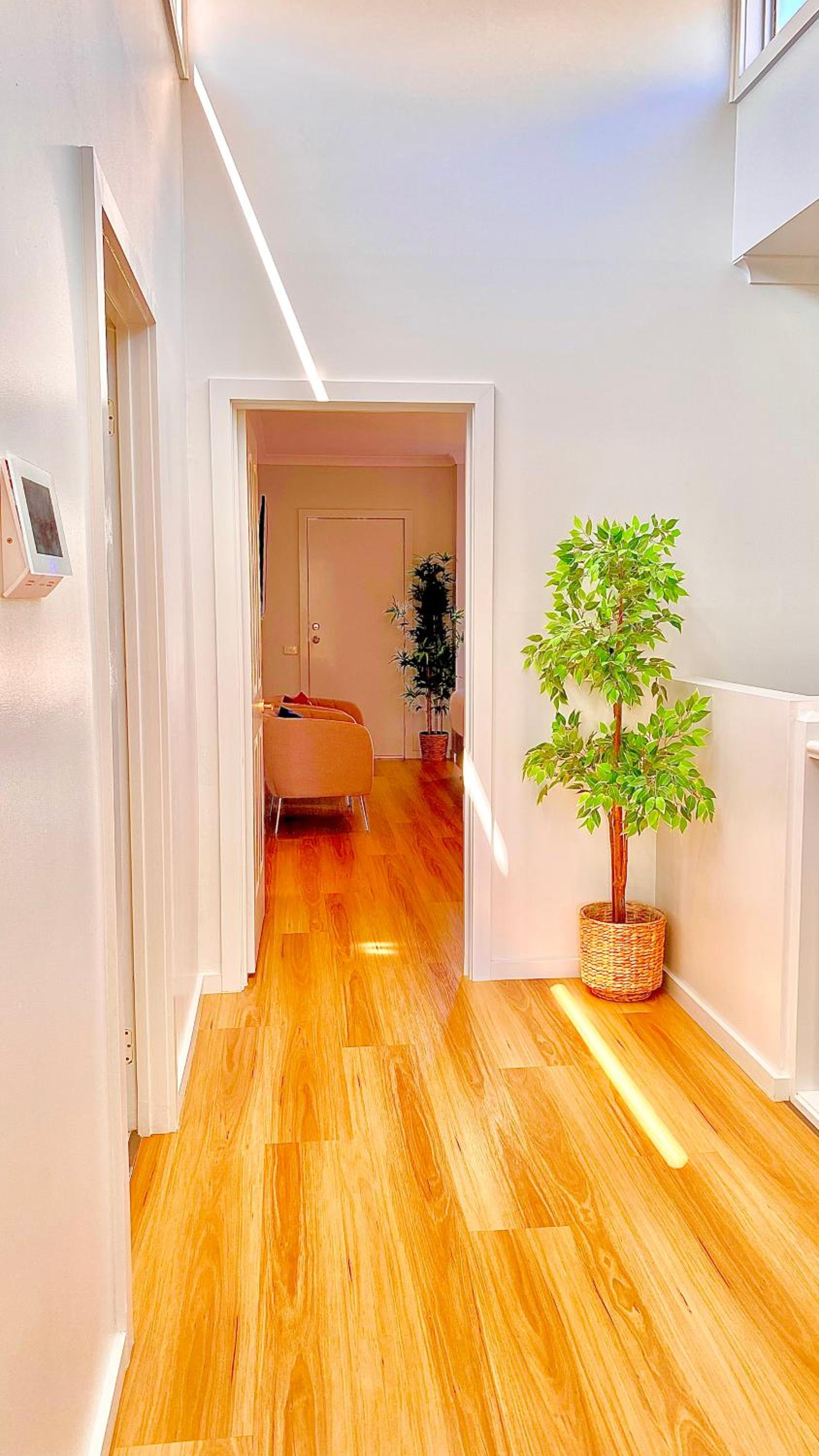 Modern Family Oasis - 4BR, Free Parking, Steps to Shops & Train