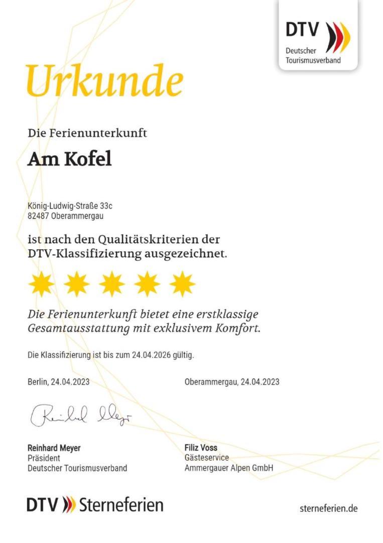 Ferienwohnung Am Kofel