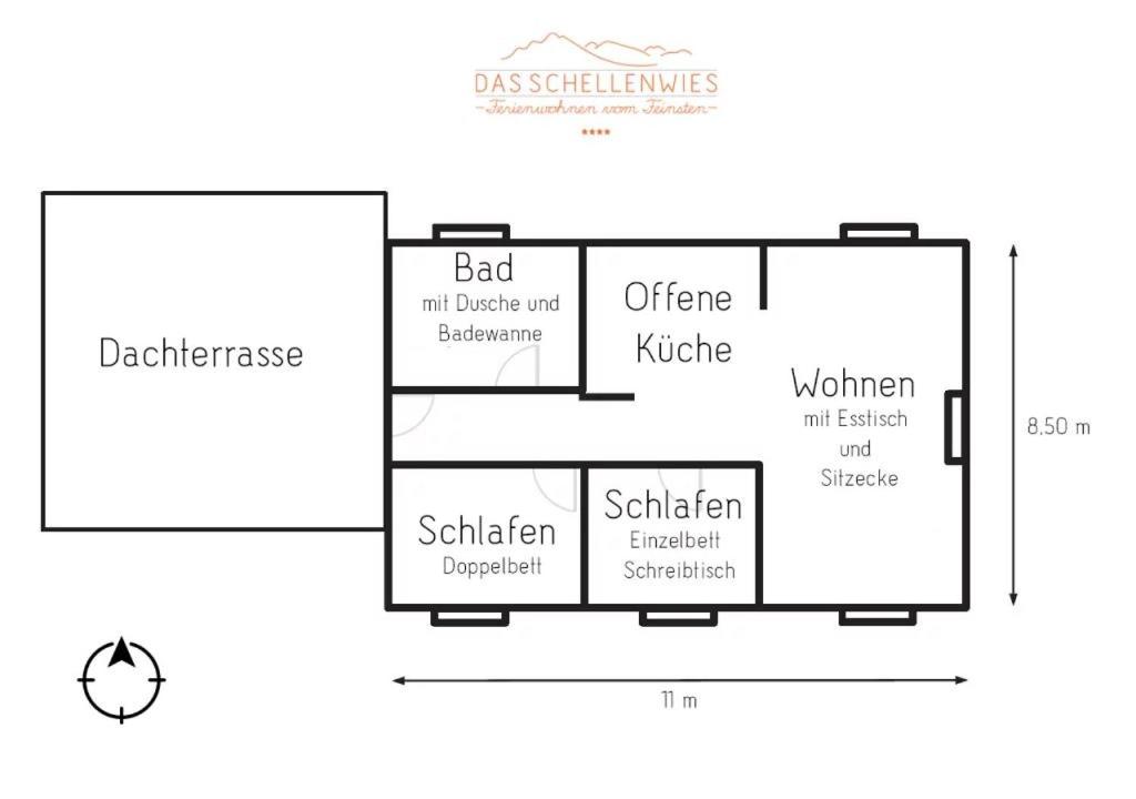 Ferienwohnung DAS SCHELLENWIES in Murnau