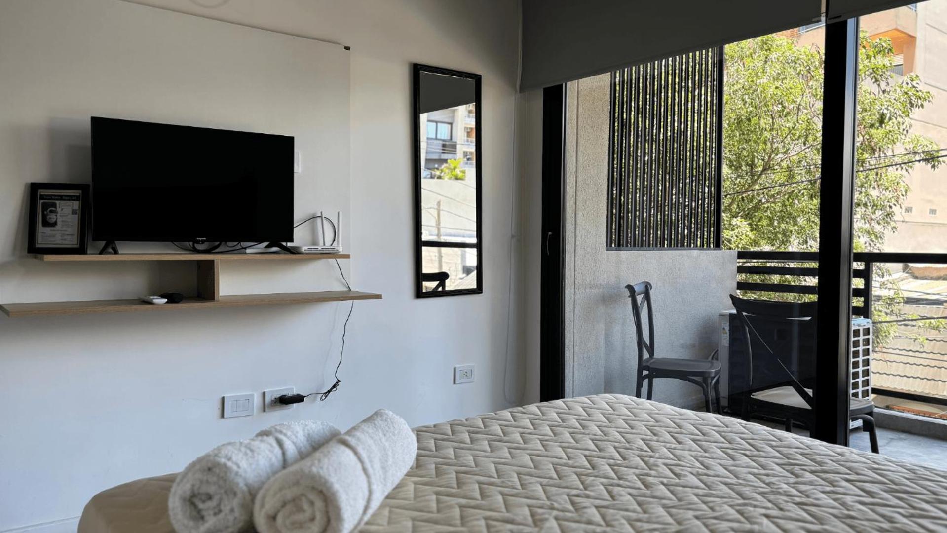 Céntrico Loft con Piscina y Balcón en Posadas