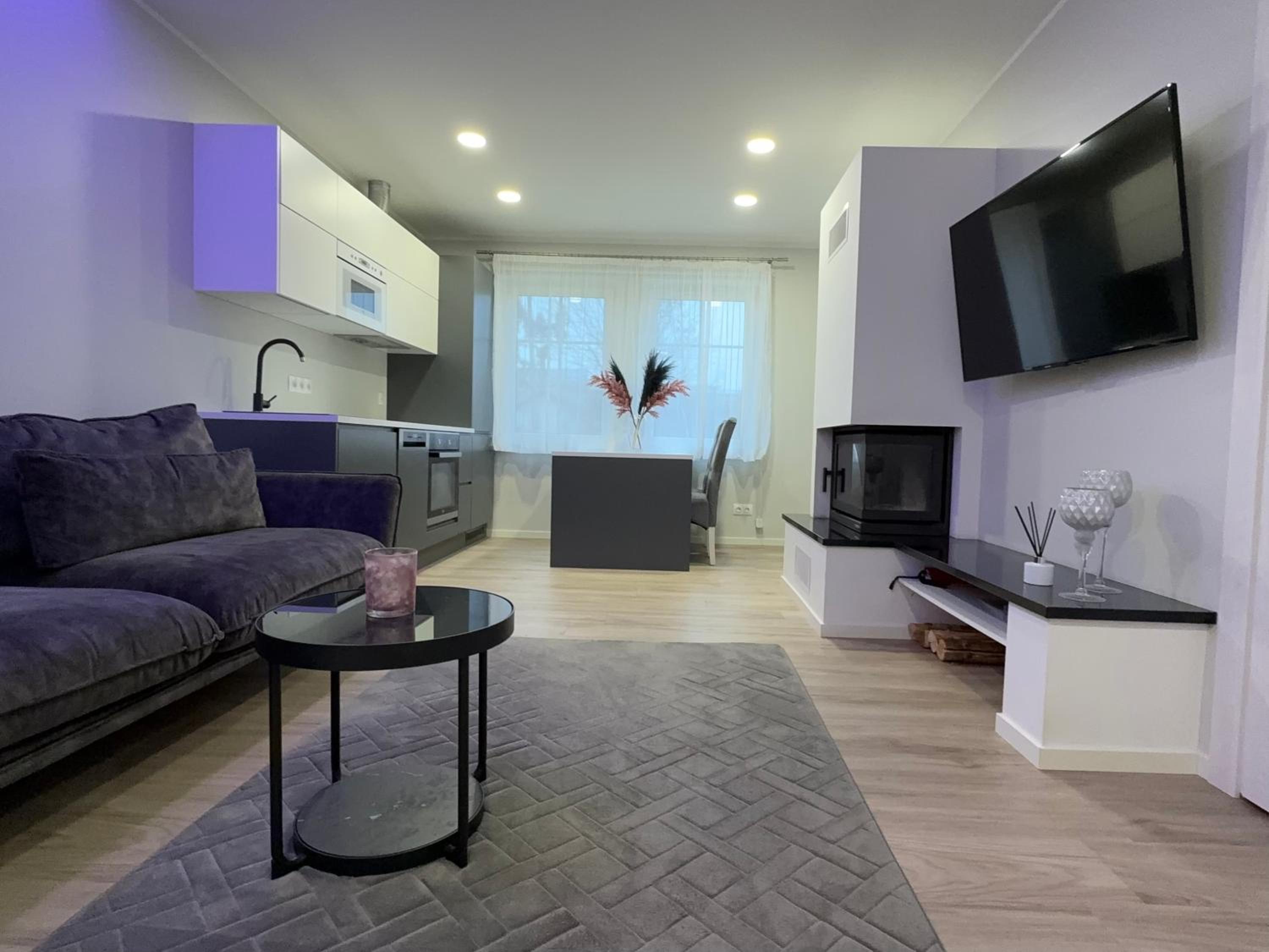 Luxurious apartment in the city center
