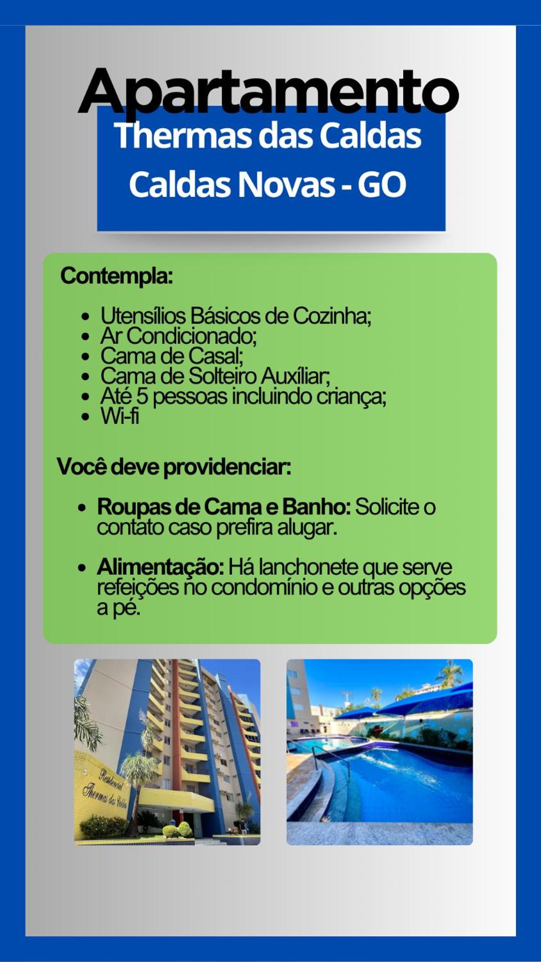 Thermas das Caldas, Caldas Novas