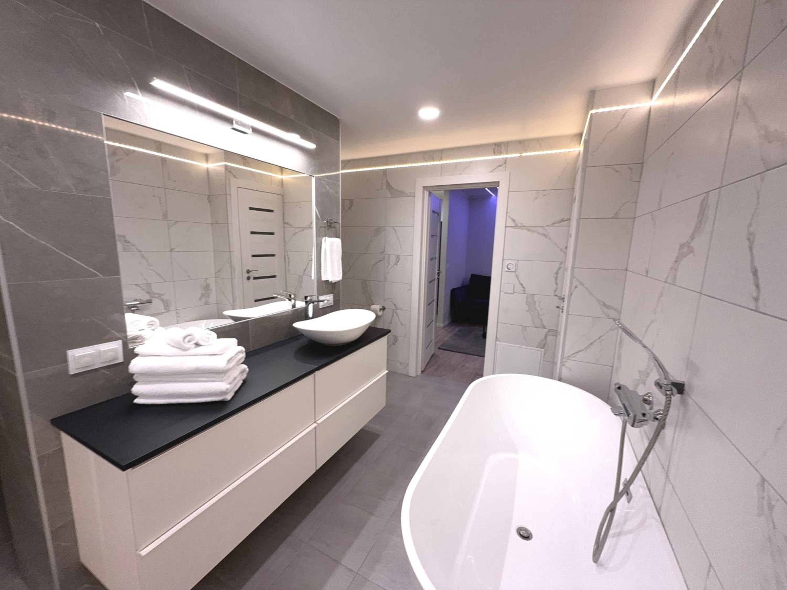 Luxurious apartment in the city center