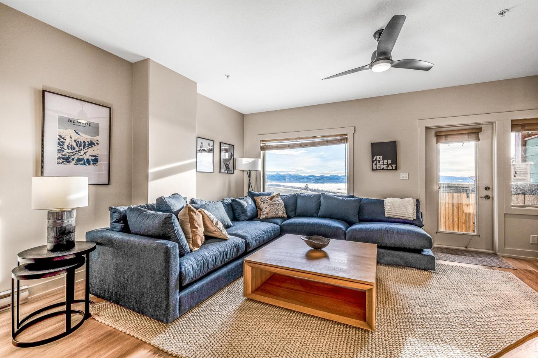 Vista at Big White w Amazing Location and View
