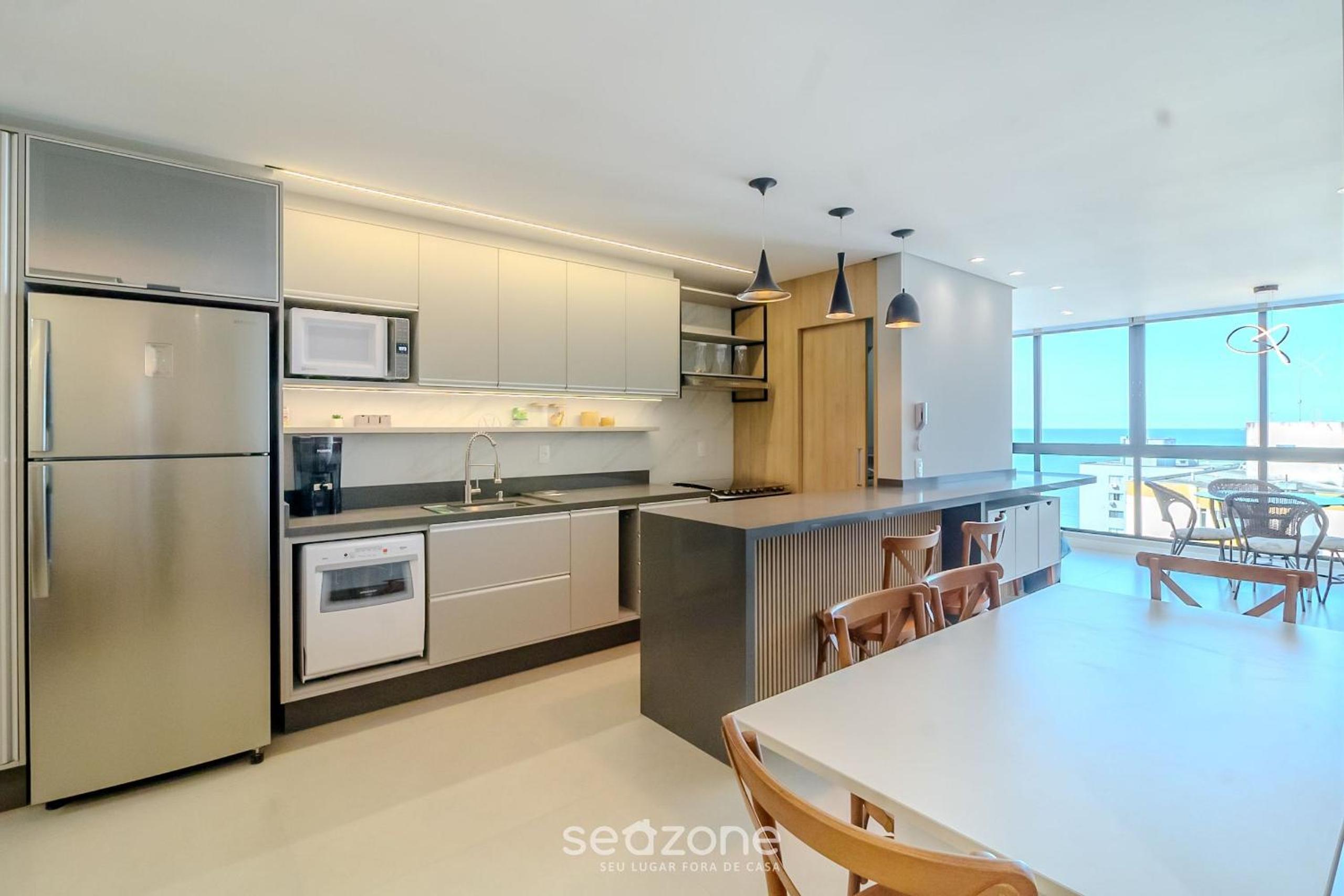 Apartments in the Turquesa Building - Balneário Piçarras - RTS