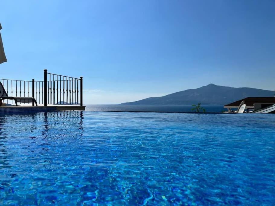 Seafront, Sunset and Mountain View Villa in Komurluk, Kalkan