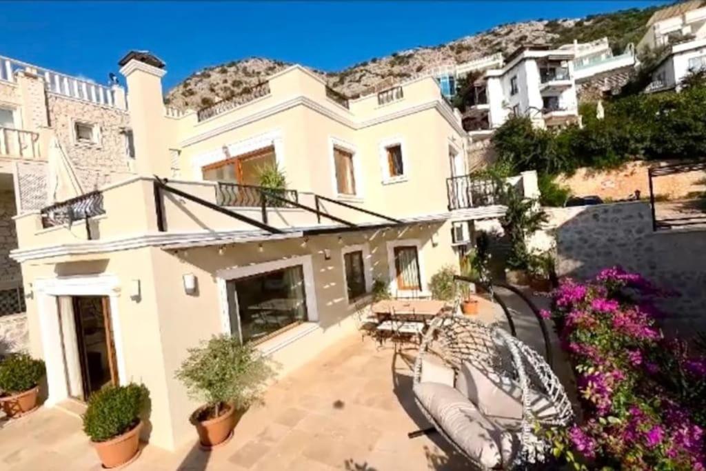 Seafront, Sunset and Mountain View Villa in Komurluk, Kalkan