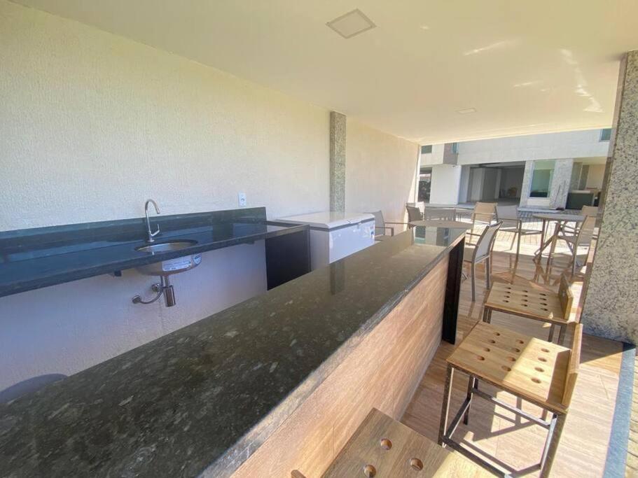 Flat Mar de Angra - Praia Grande - 2 Suítes com cobertura Duplex