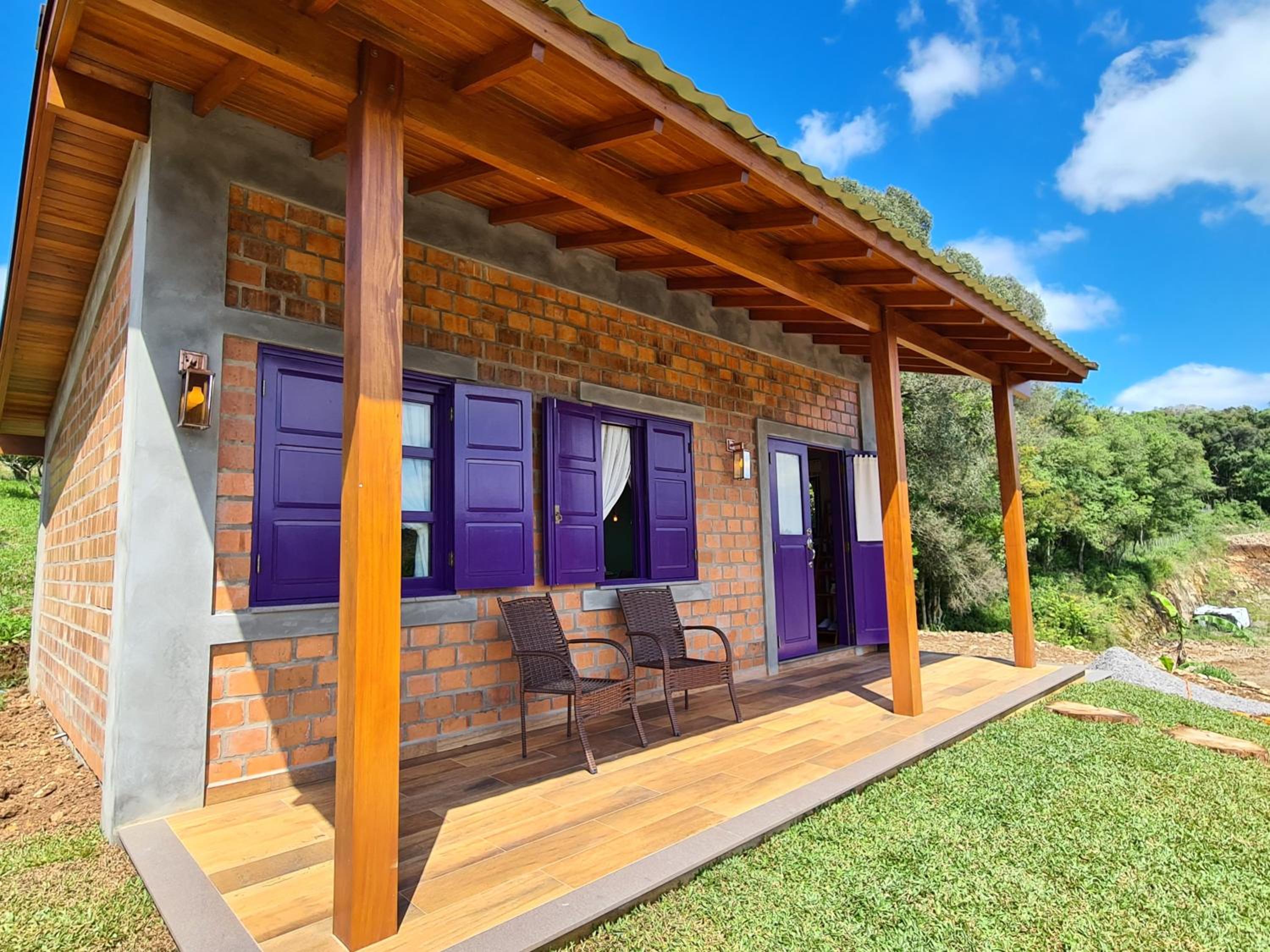 Cabana Charmosa e Horta Orgânica