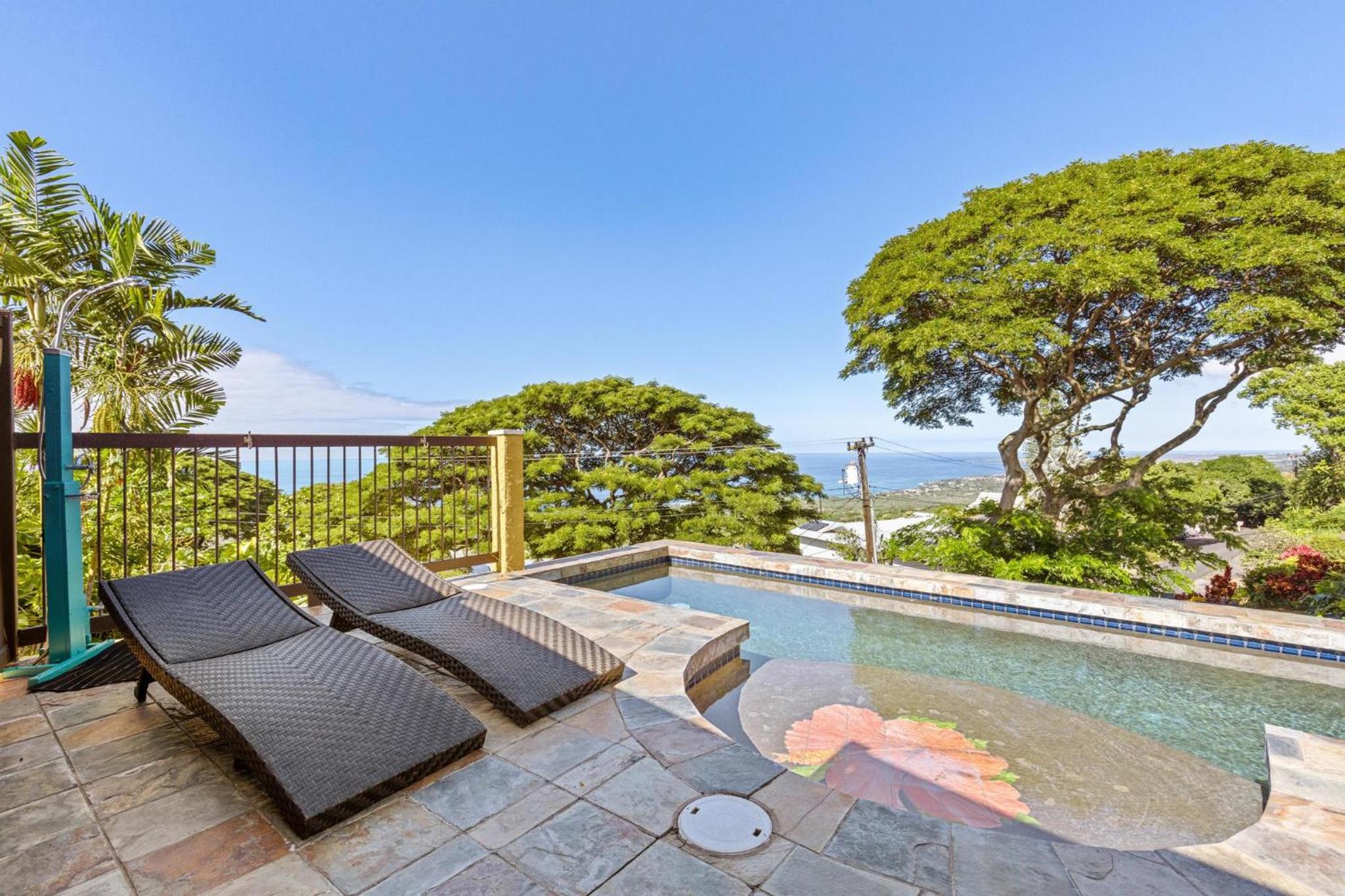 Walua Oasis Private Pool with Ocean Views