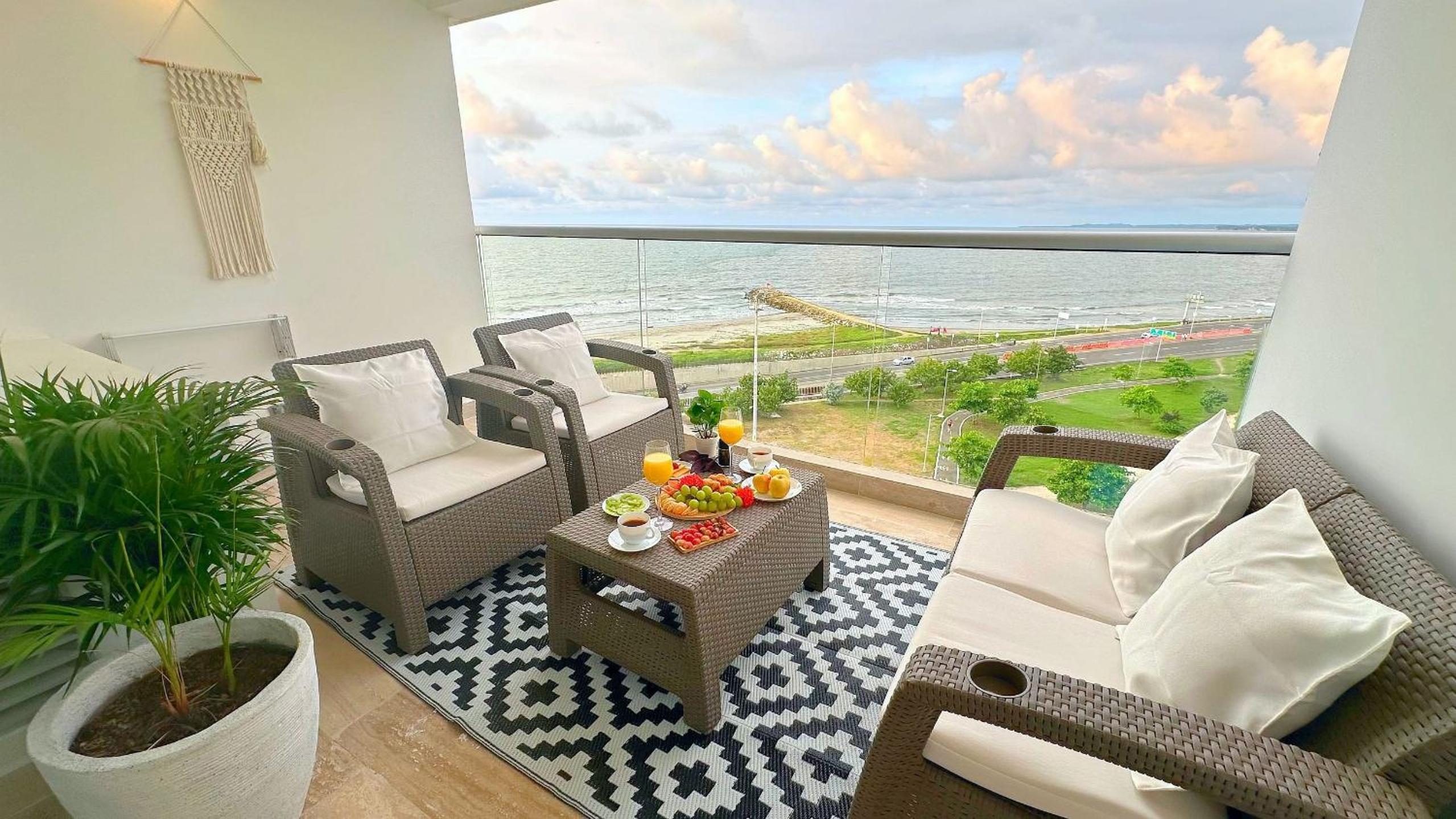 CB821 | Apartamento de lujo Vista al Mar Piscina